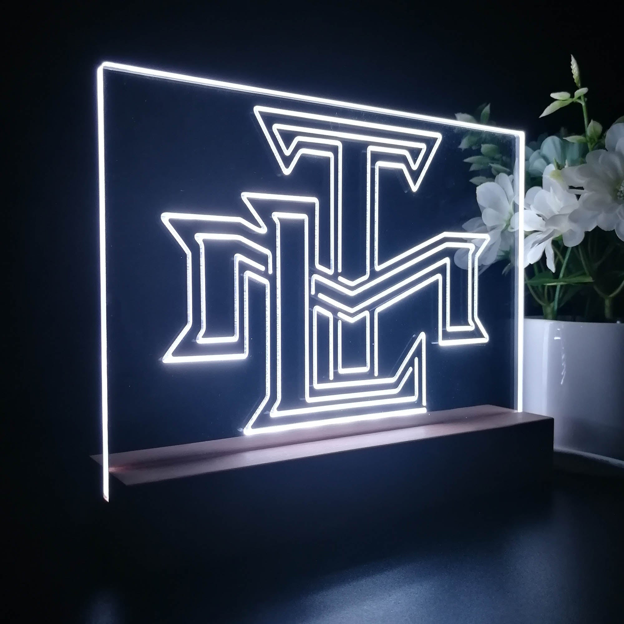 Toronto Maple Leafs Sport Team Night Light 3D Illusion Lamp