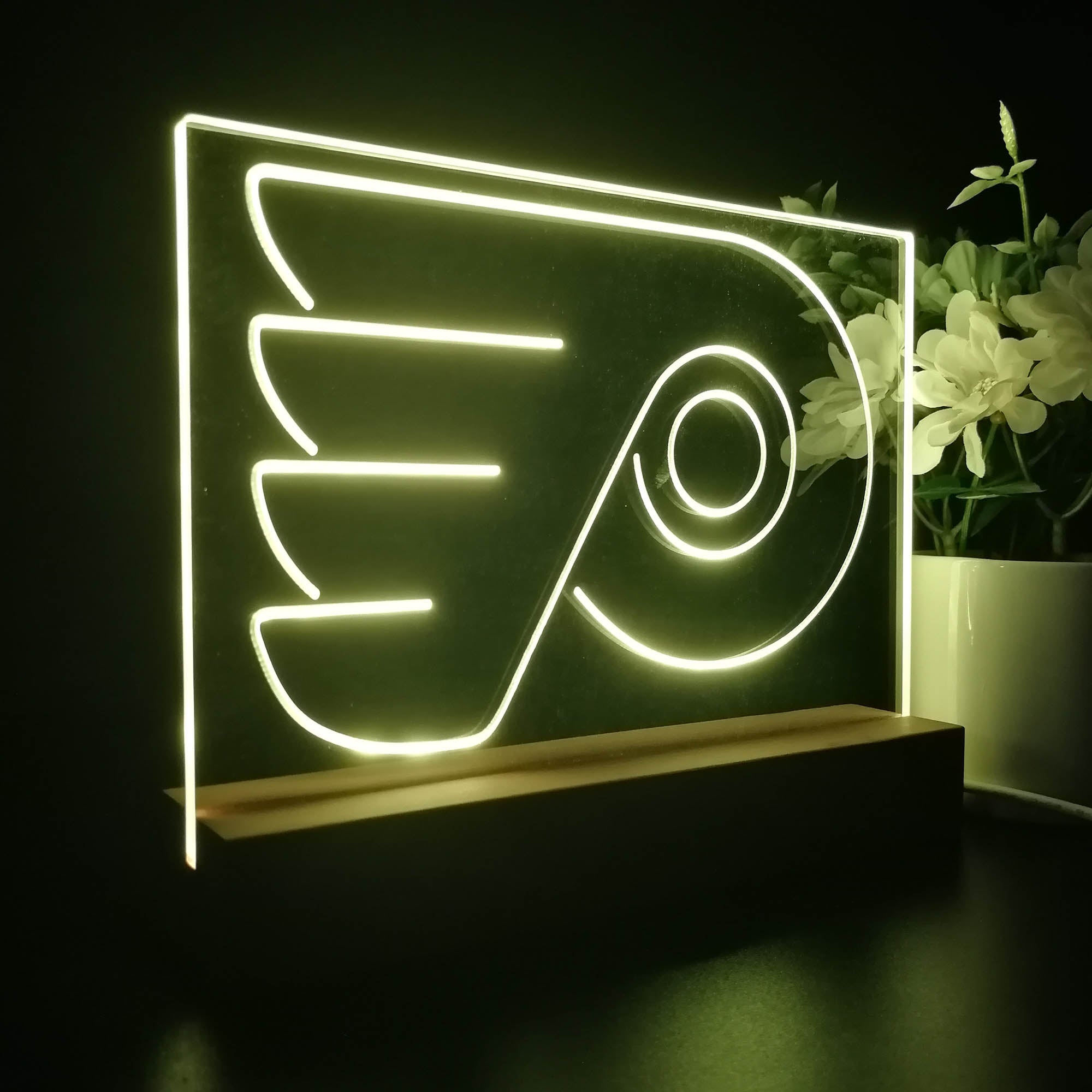 Philadelphia Flyers Night Light LED Sign