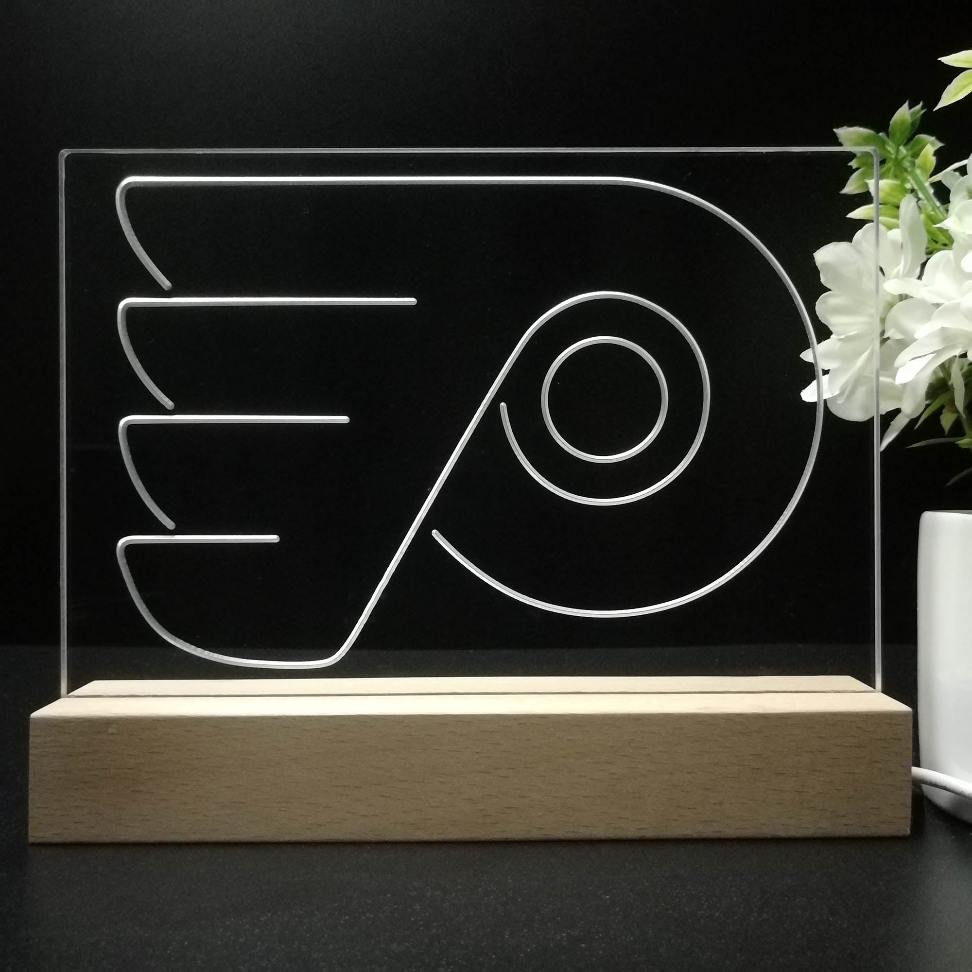 Philadelphia Flyers Night Light LED Sign