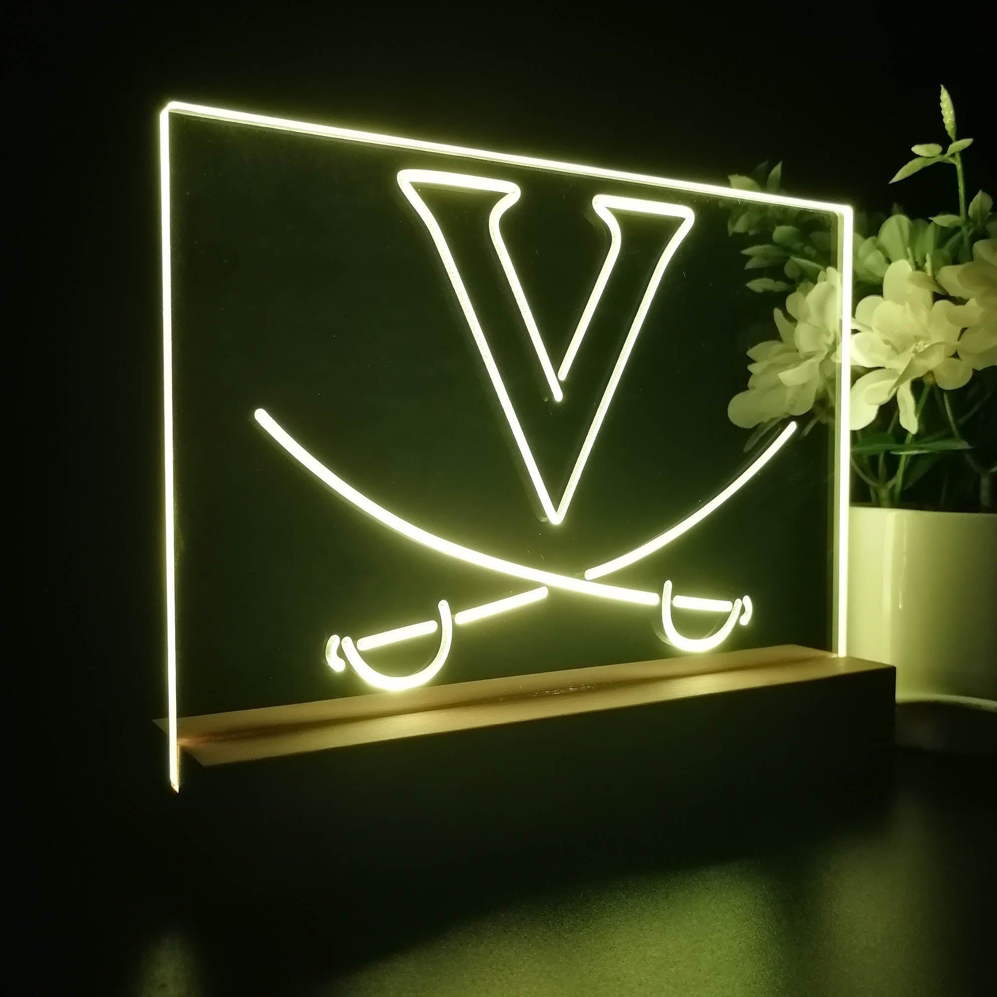 Virginia Cavaliers Night Light LED Sign