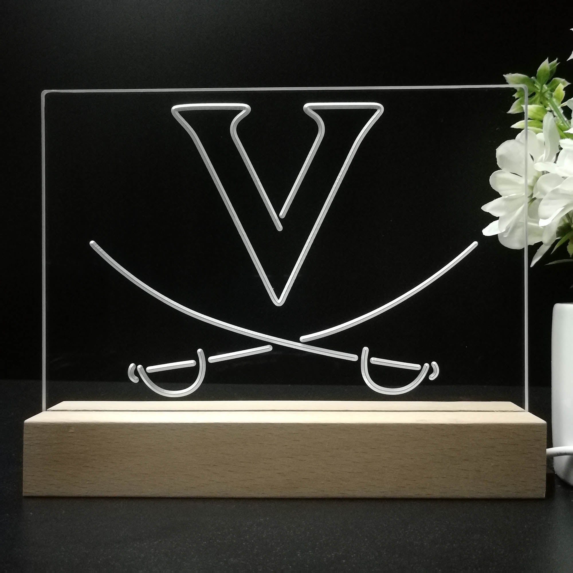 Virginia Cavaliers Night Light LED Sign