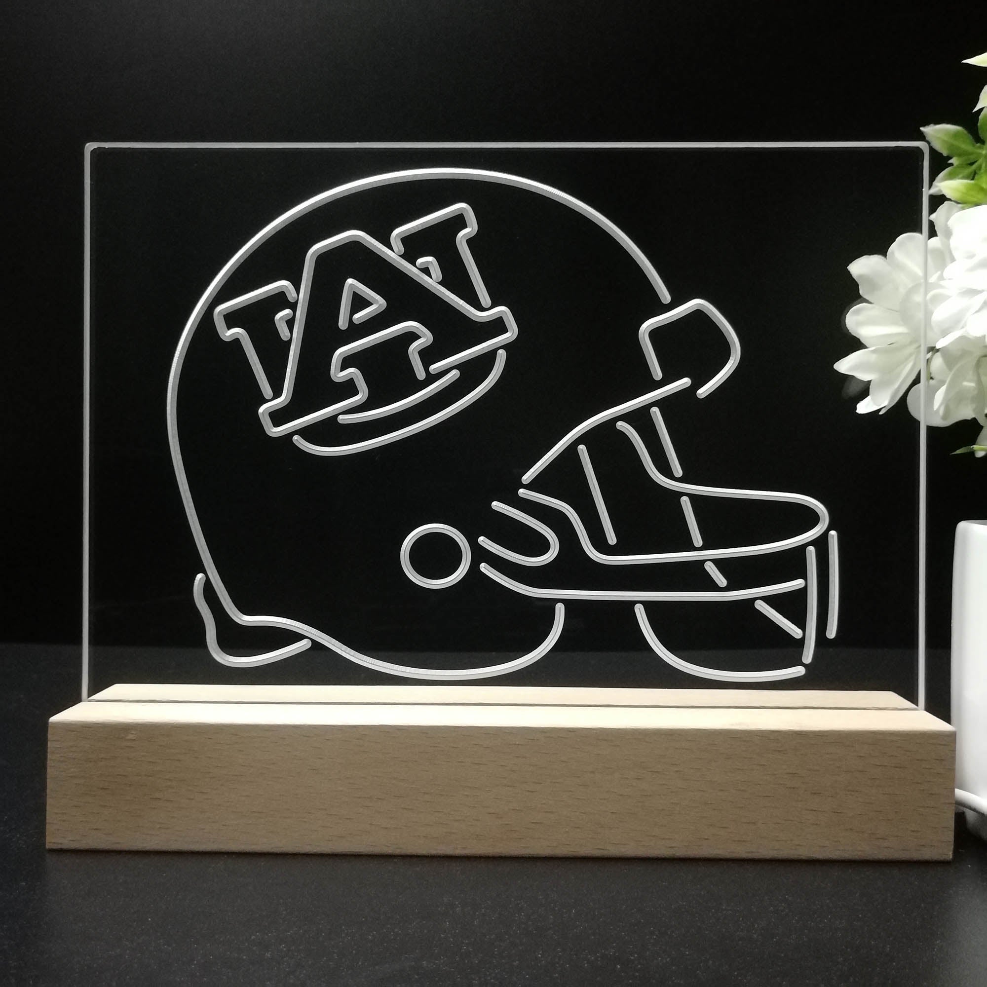 Auburn Tigers Night Light LED Sign