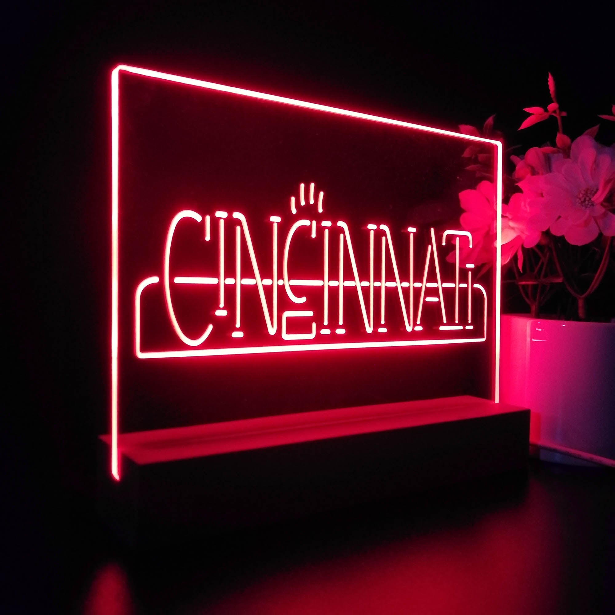 Cincinnati Bearcats Night Light LED Sign