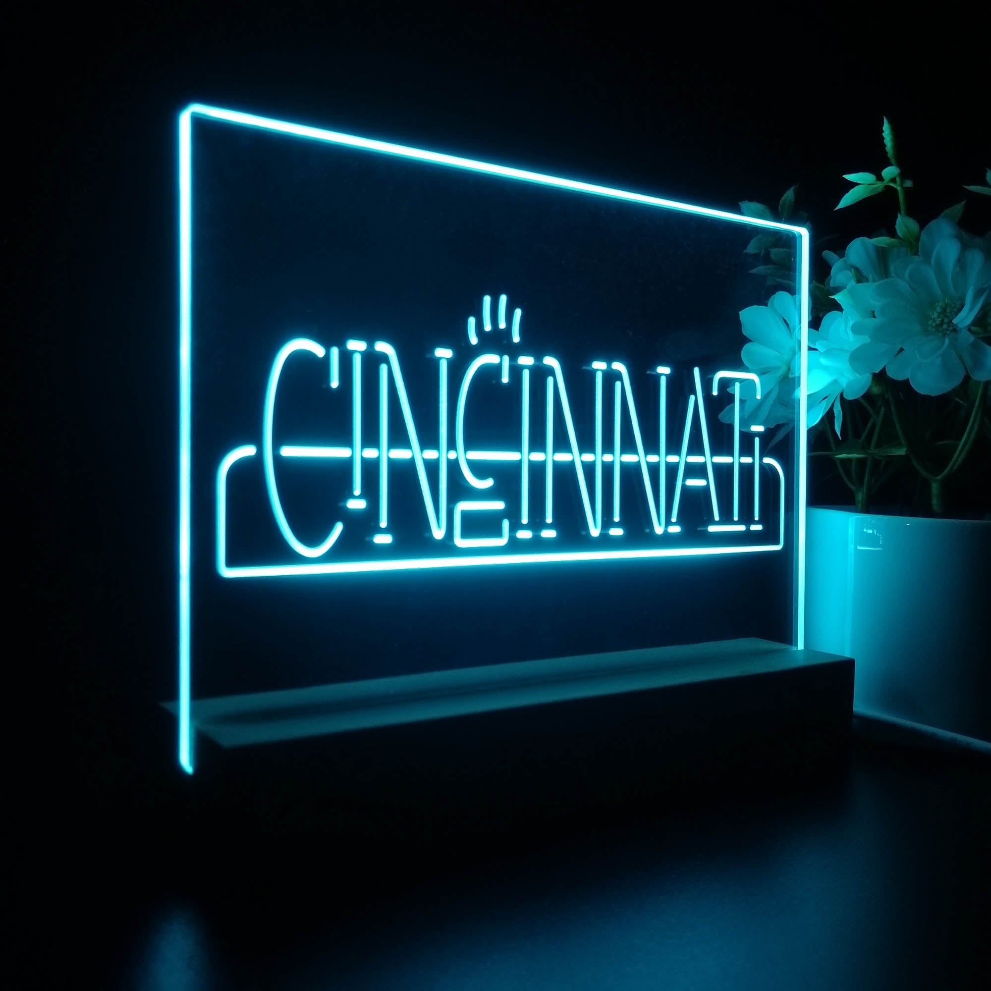 Cincinnati Bearcats Sport Team Night Light 3D Illusion Lamp