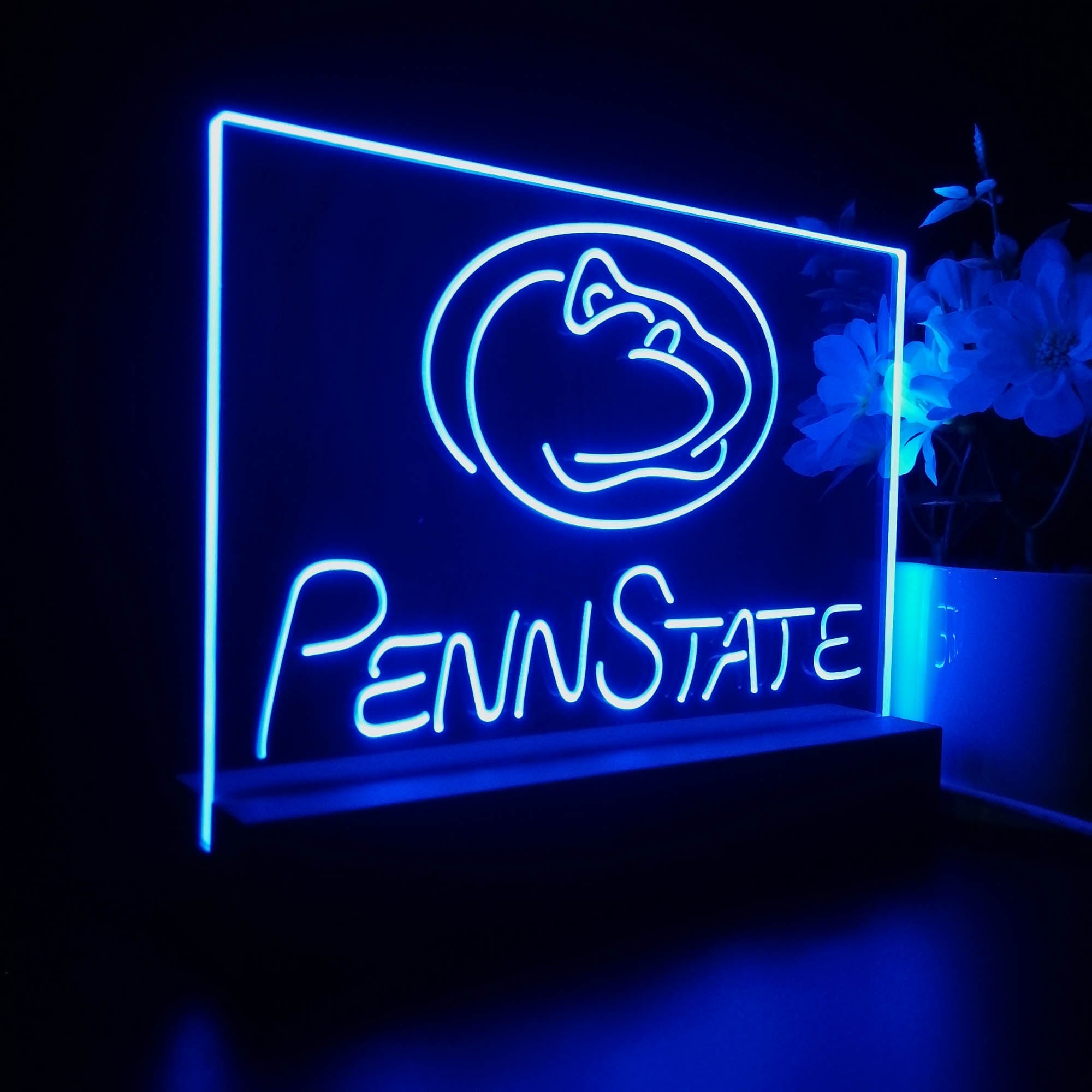 Penn State Nittany Lions Night Light LED Sign