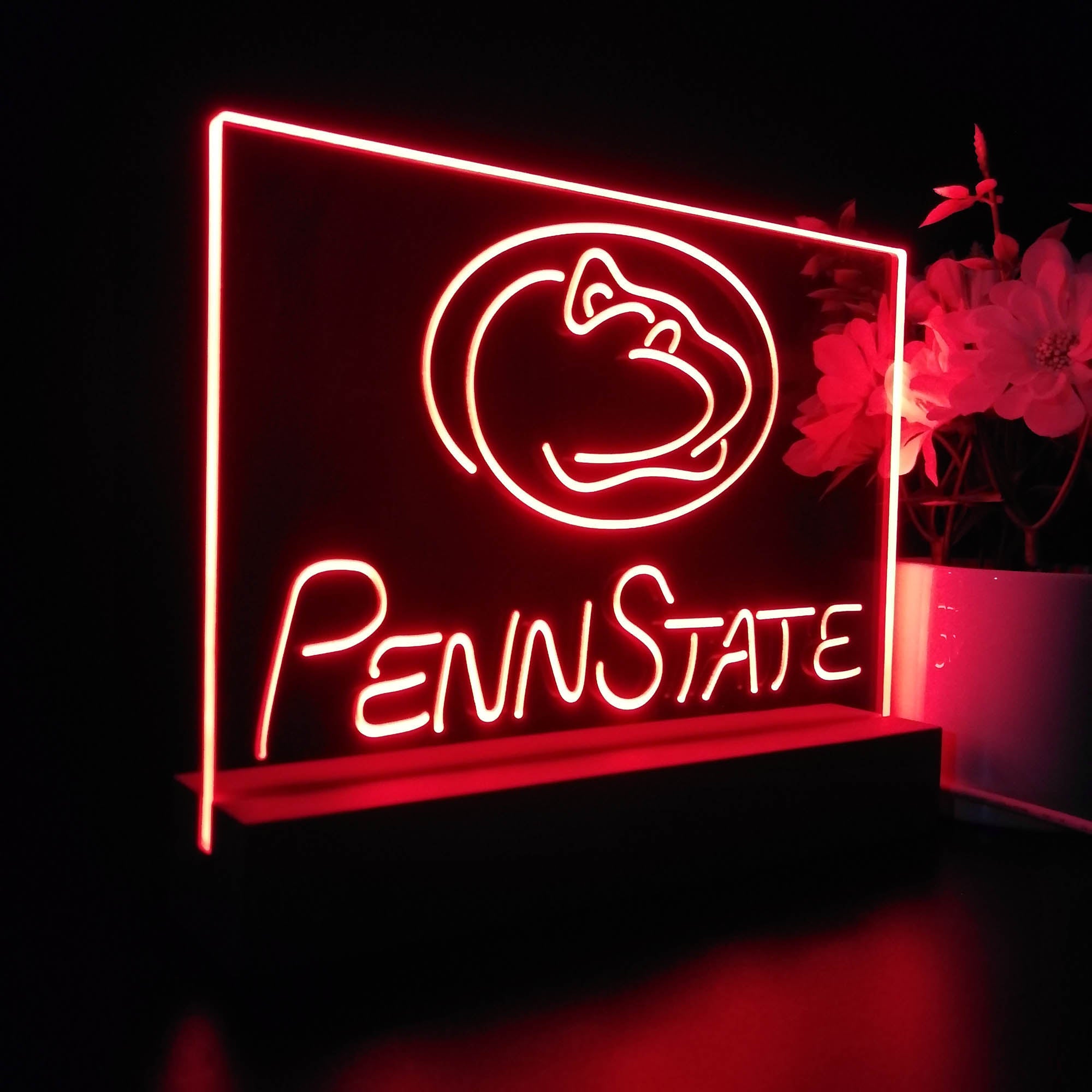 Penn State Nittany Lions Night Light LED Sign