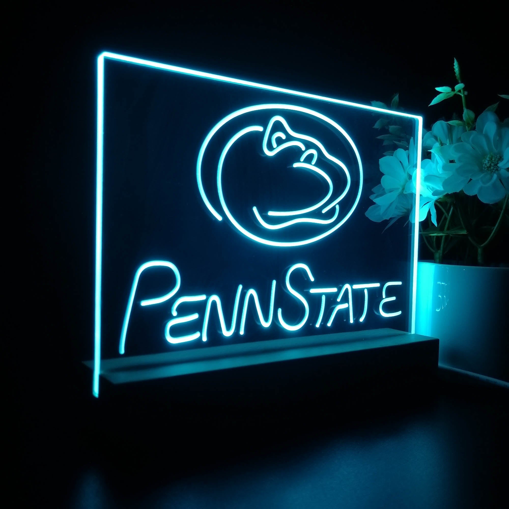 Penn State Nittany Lions Night Light LED Sign