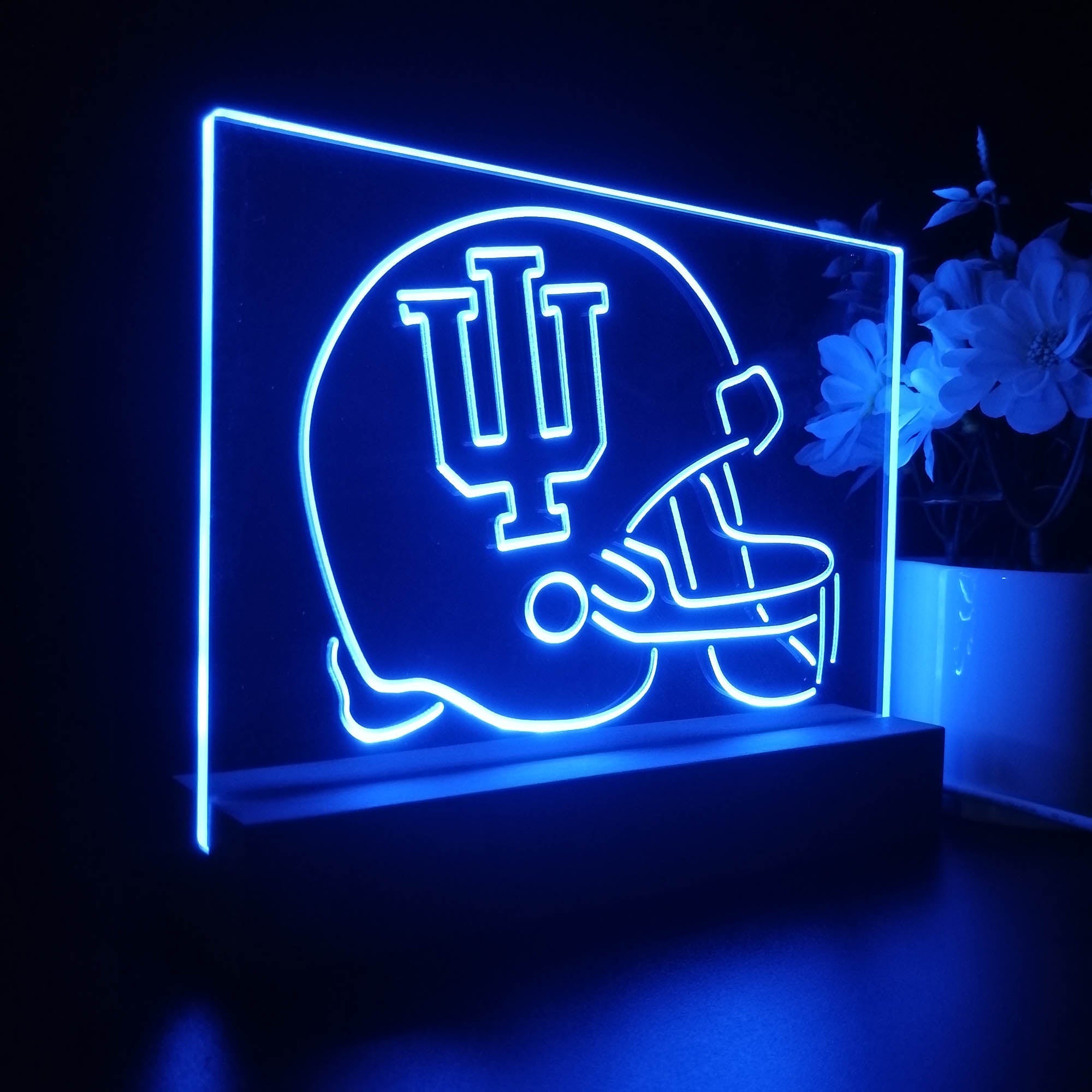 Indiana Hoosiers Night Light LED Sign