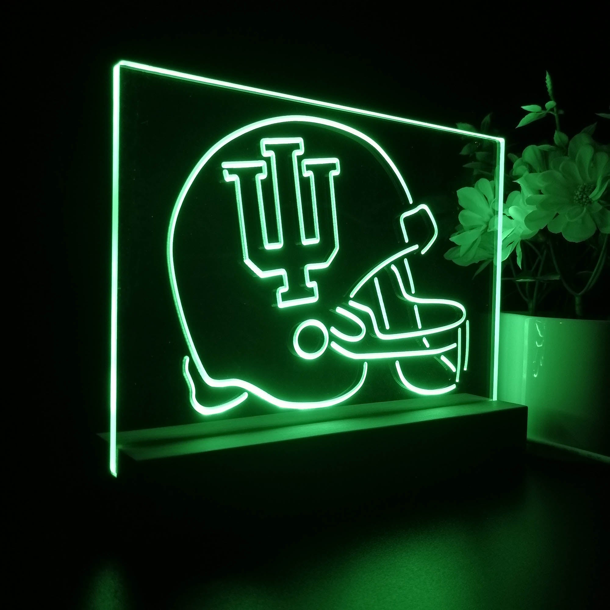 Indiana Hoosiers Night Light LED Sign