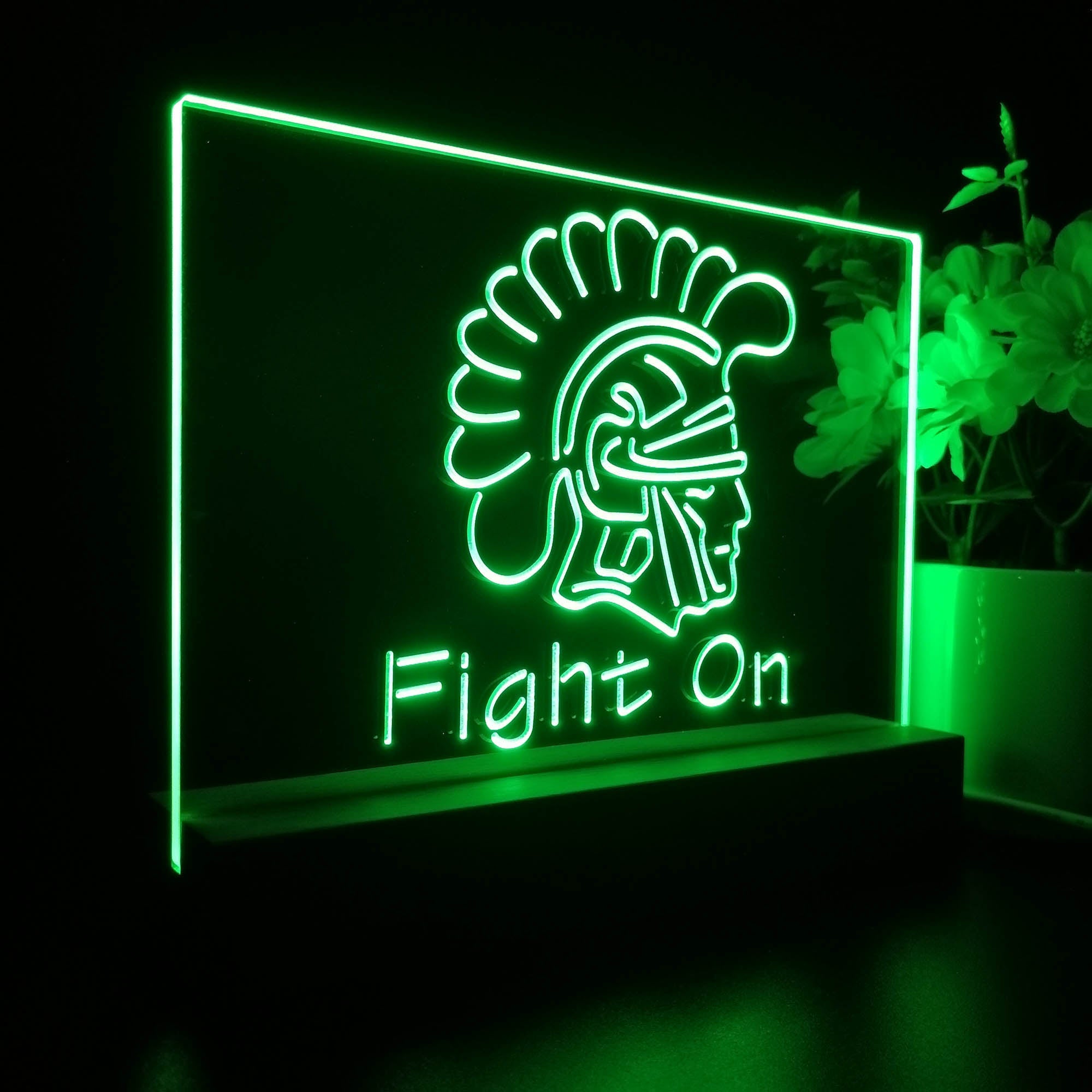 Southern California Trojans Sport Team Night Light 3D Illusion Lamp