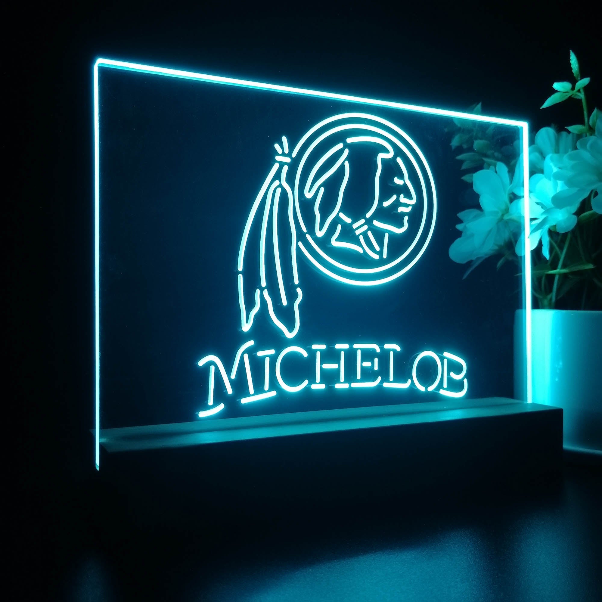 Michelob Bar Washington Night Light LED Sign