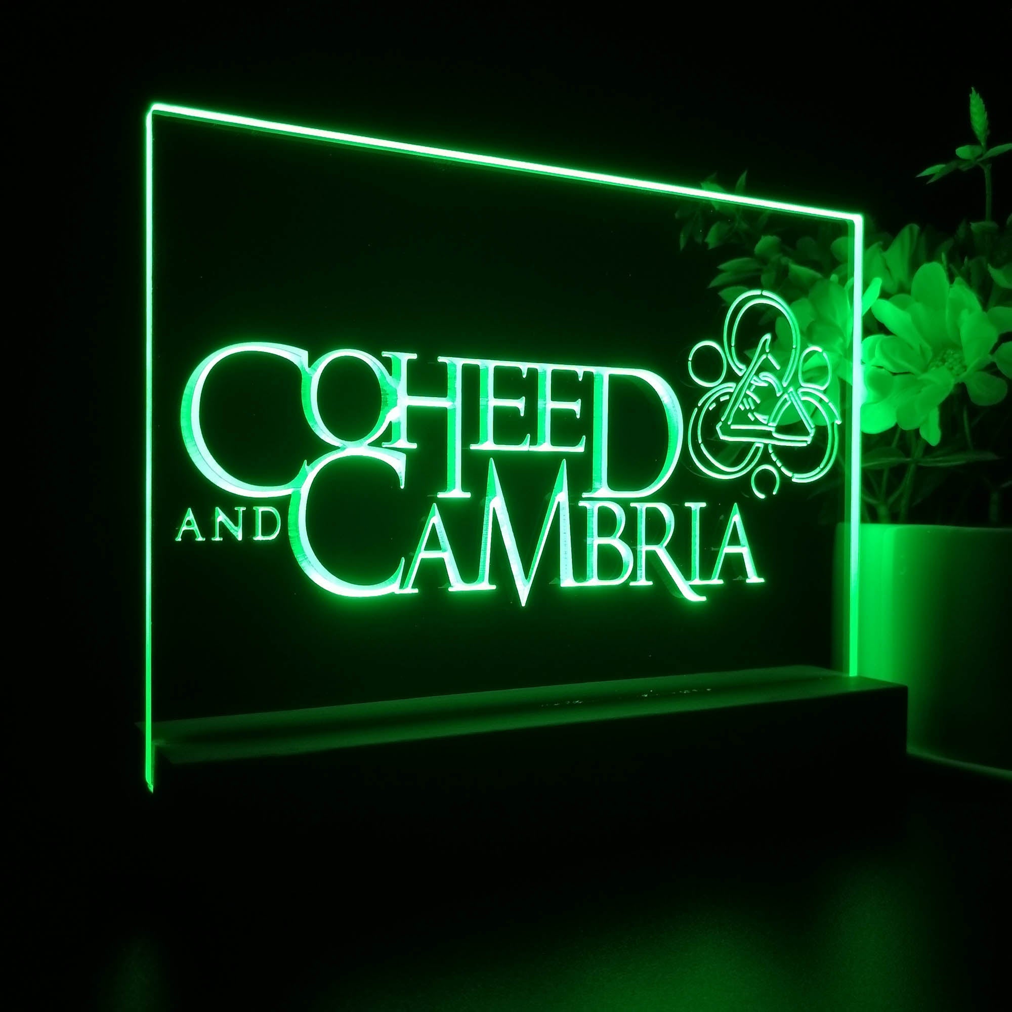 Coheed and Cambria Rock Band Night Light LED Sign