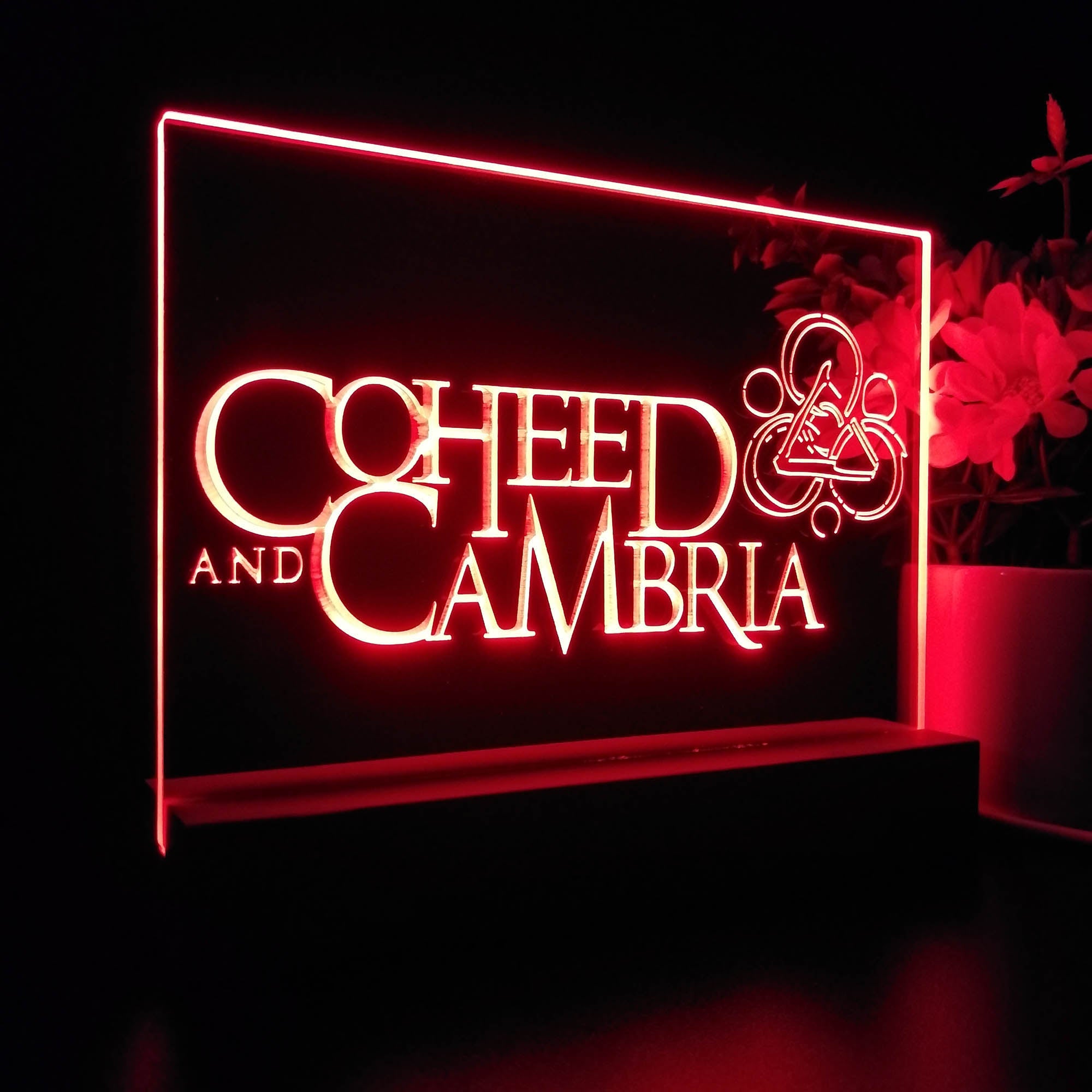 Coheed and Cambria Rock Band Night Light LED Sign