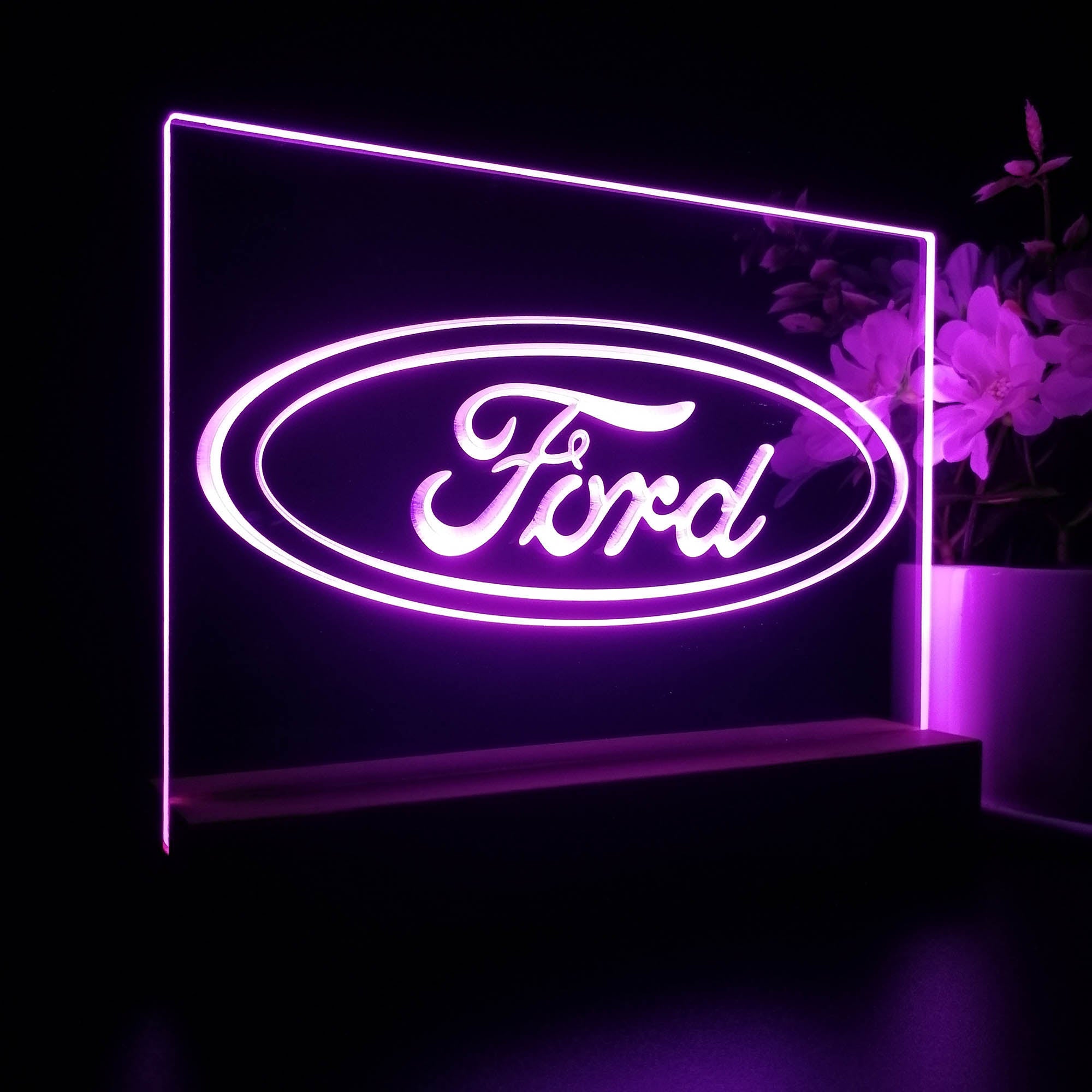 Ford car Transport Bar Night Light LED Sign