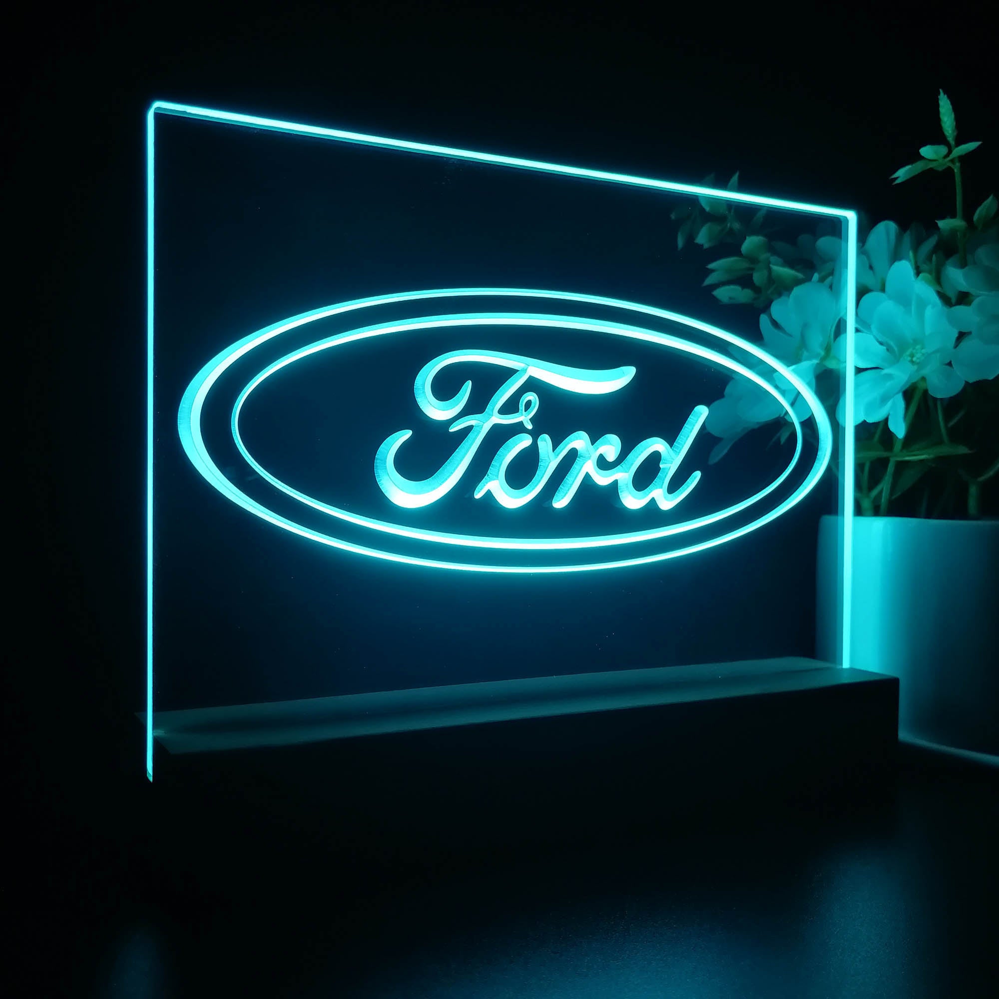 Ford car Transport Bar Night Light LED Sign
