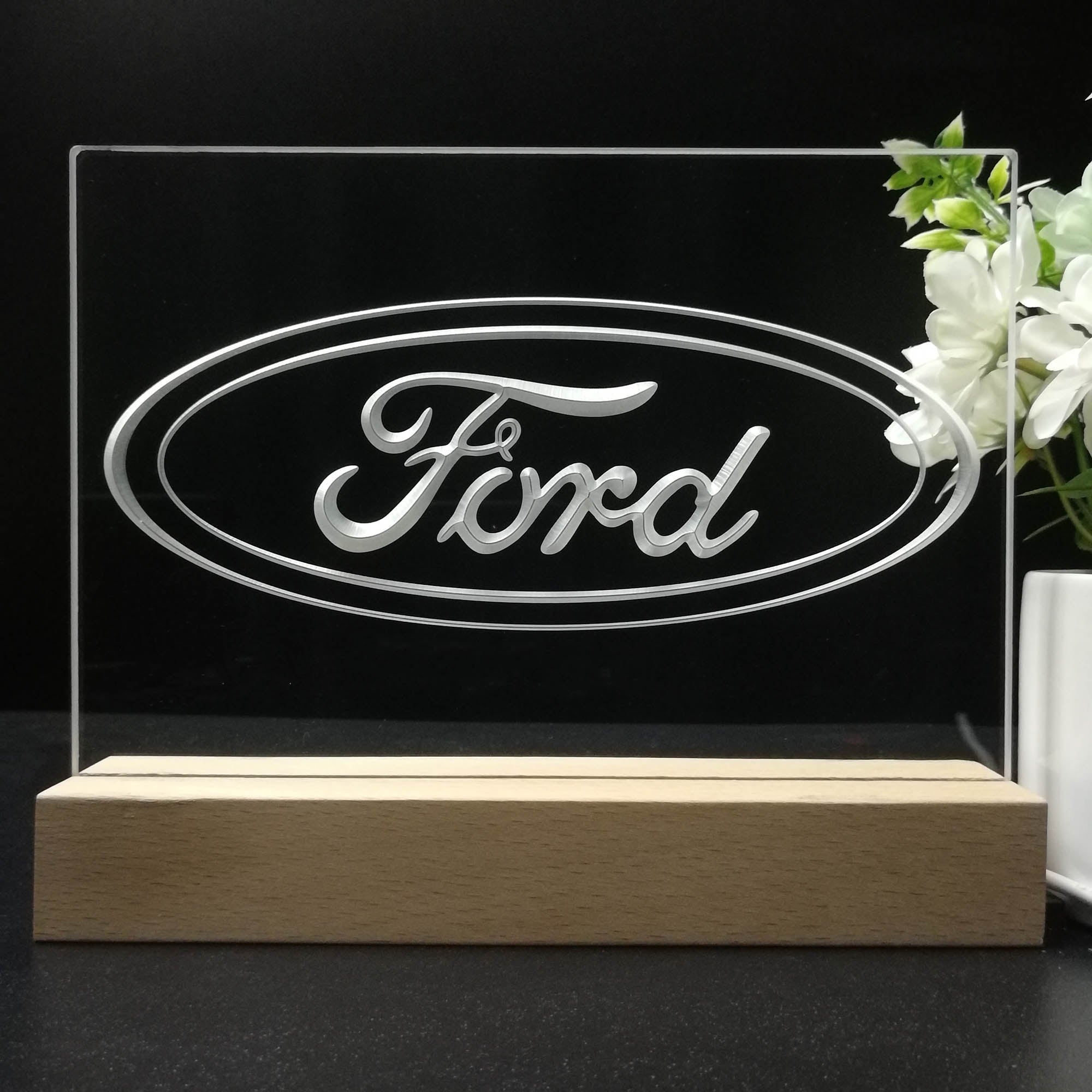 Ford car Transport Bar Night Light LED Sign