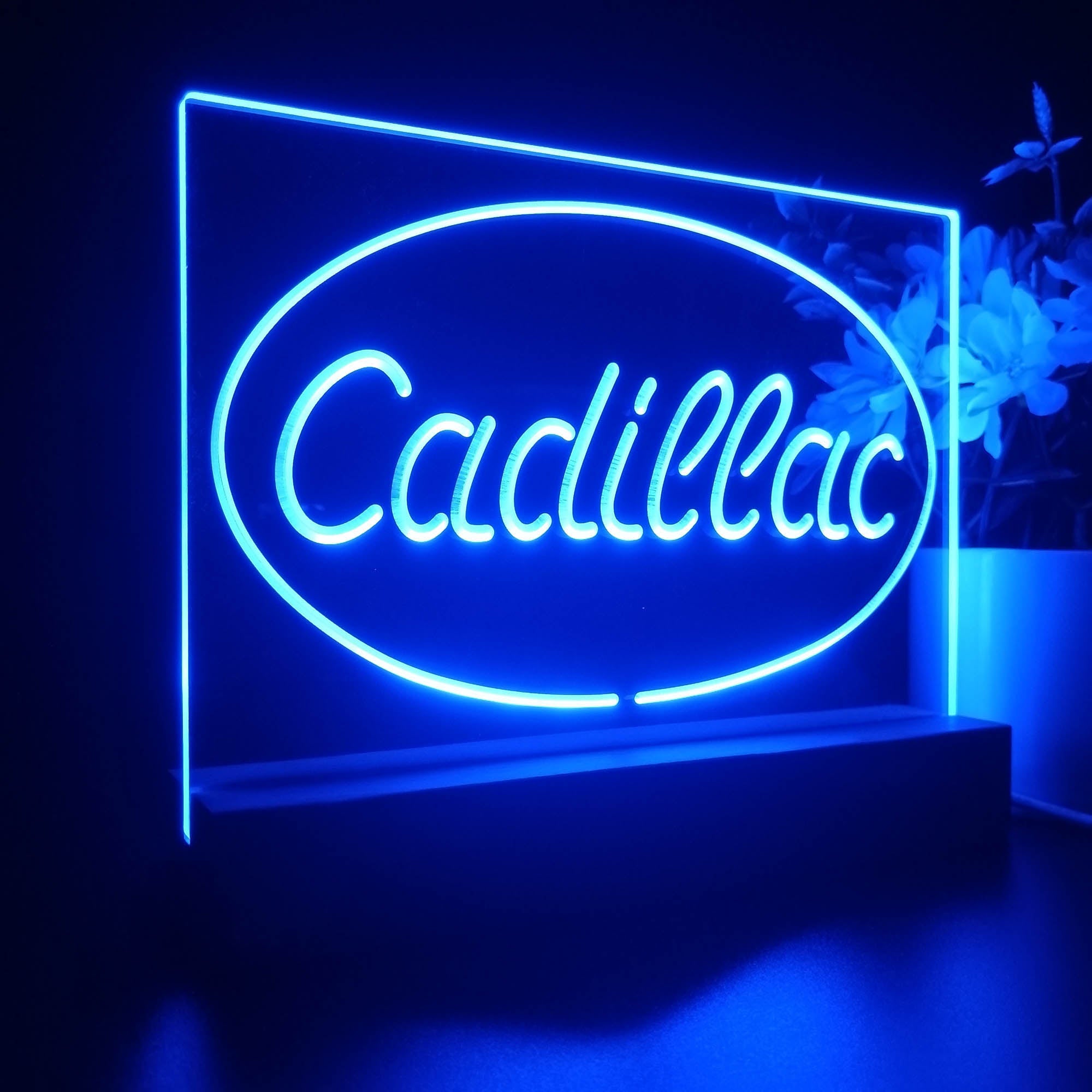 Cadillac Car Bar Night Light LED Sign