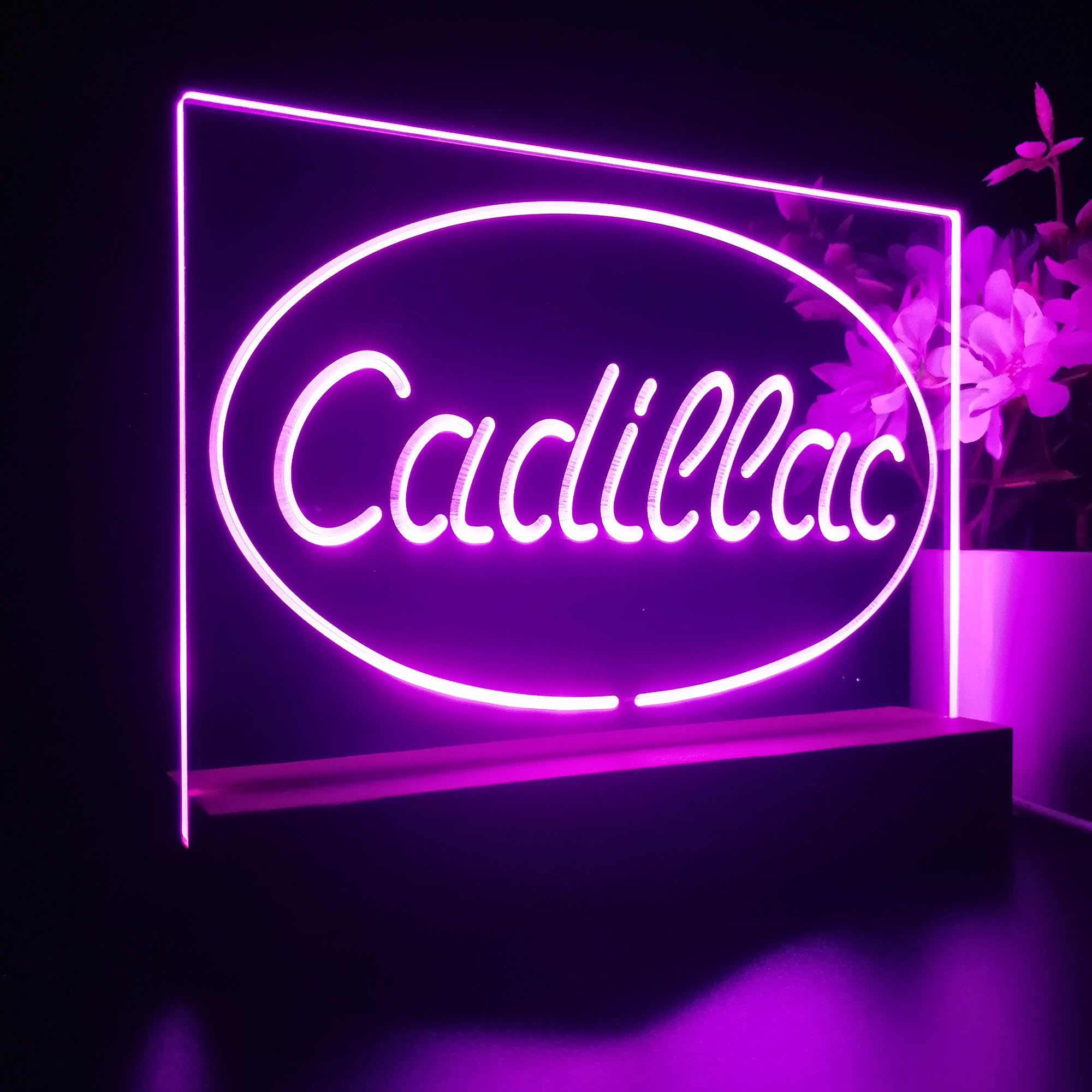 Cadillac Car Bar Night Light LED Sign