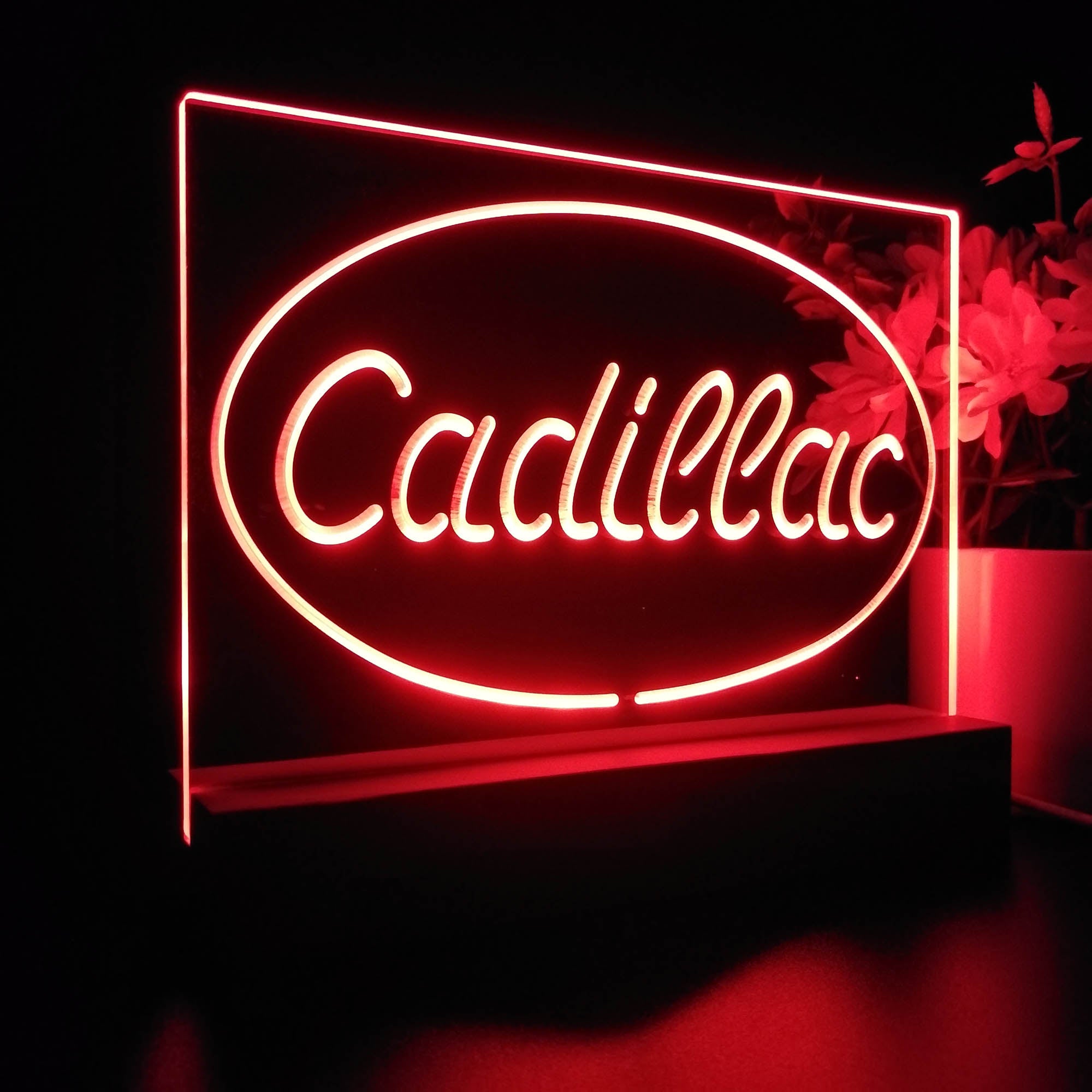 Cadillac Car Bar Night Light LED Sign