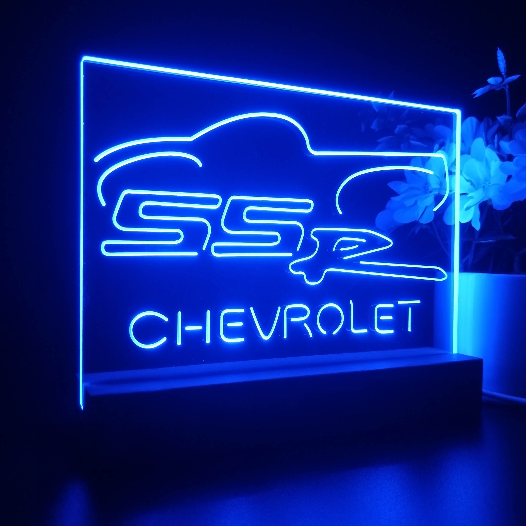 SSR Chevrolet Car Night Light LED Sign