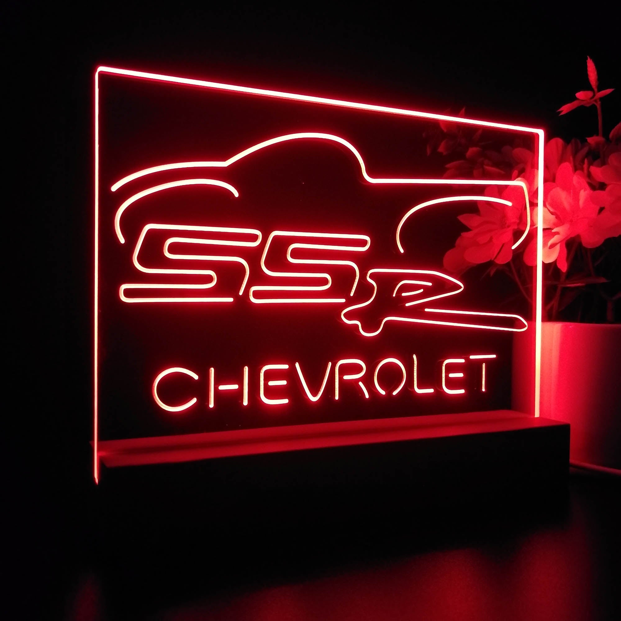 SSR Chevrolet Car Night Light LED Sign