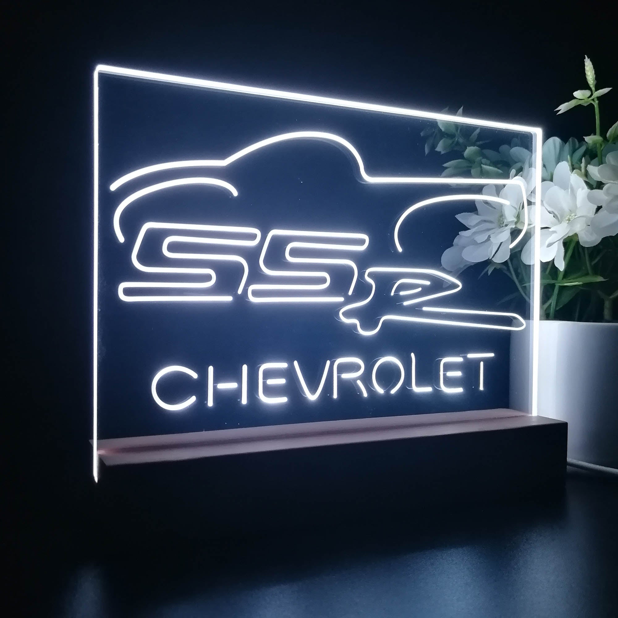 SSR Chevrolet Car Night Light LED Sign