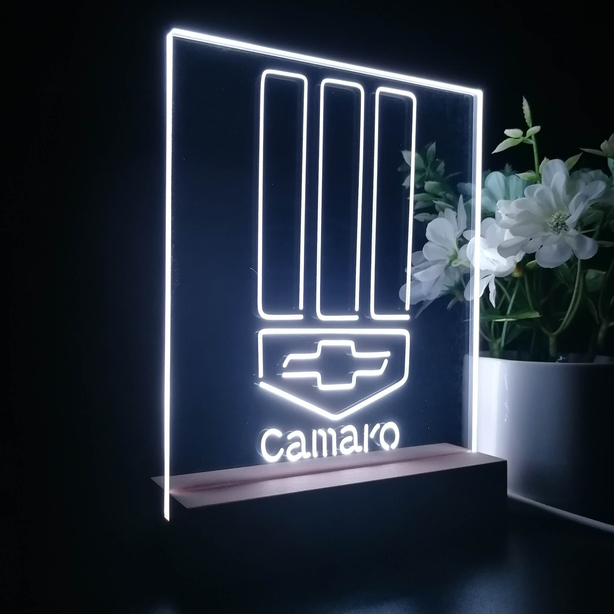 Camaro Chevrolet Car Night Light LED Sign