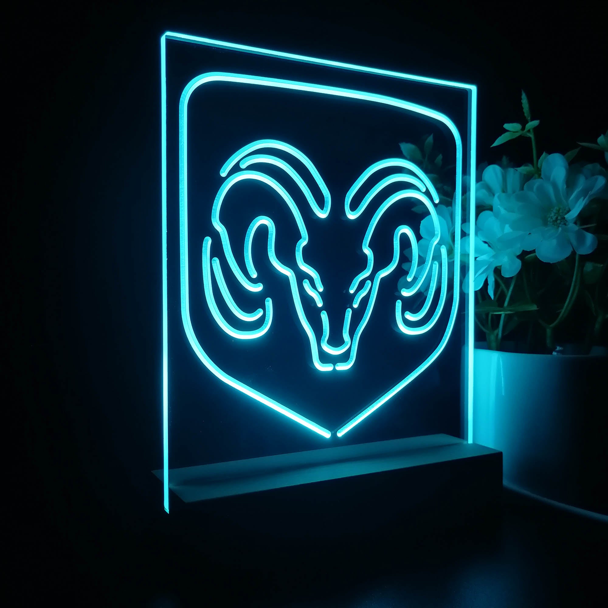 Dodge Ram Night Light LED Sign