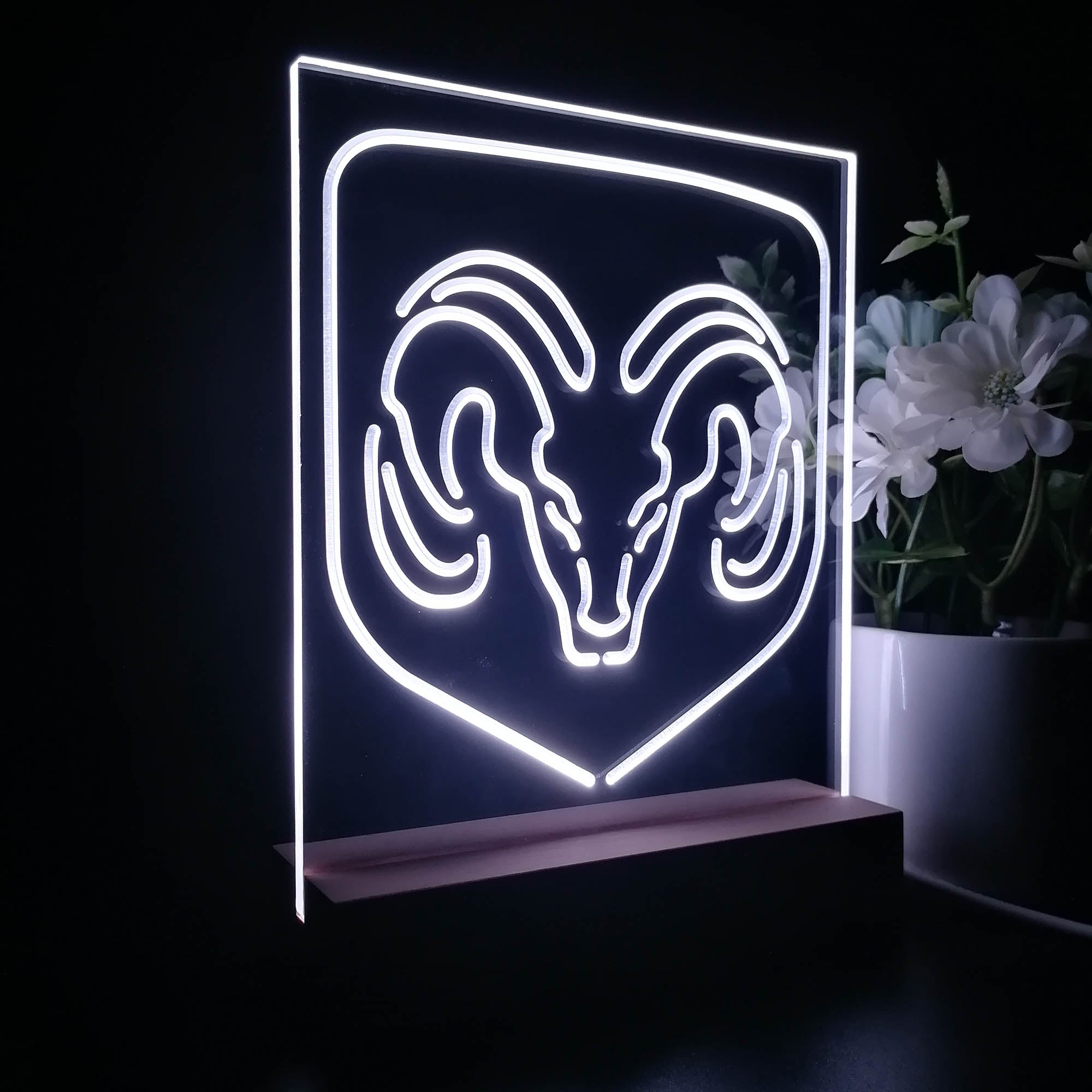 Dodge Ram Night Light LED Sign