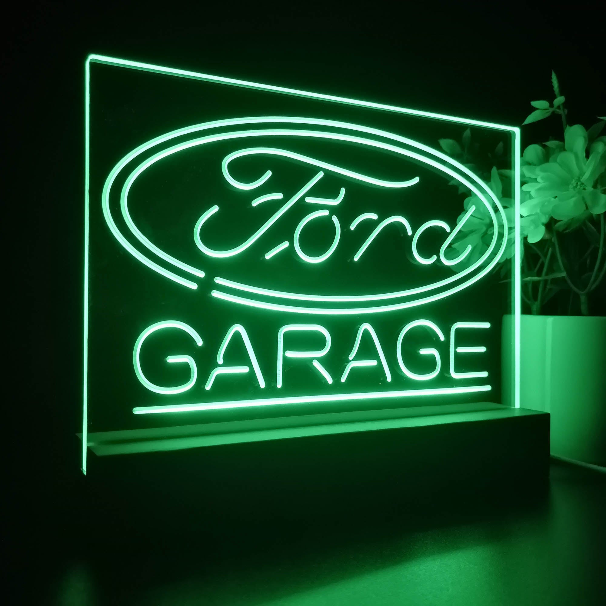 Ford Garage Night Light LED Sign