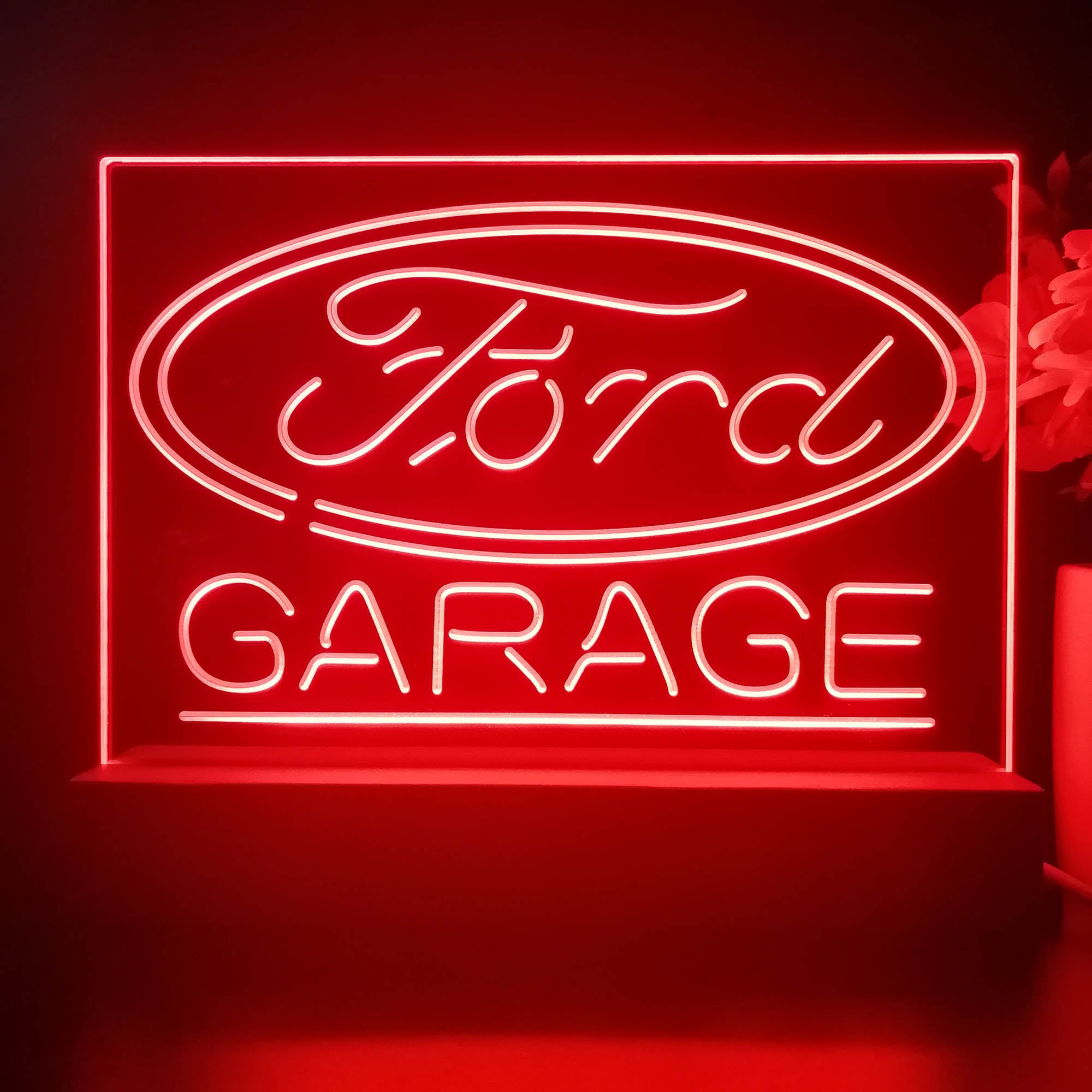 Ford Garage Night Light LED Sign