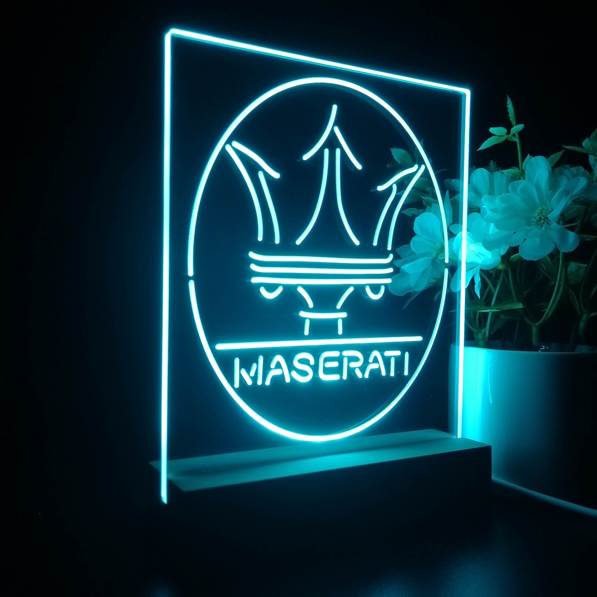 Maserati Night Light LED Sign