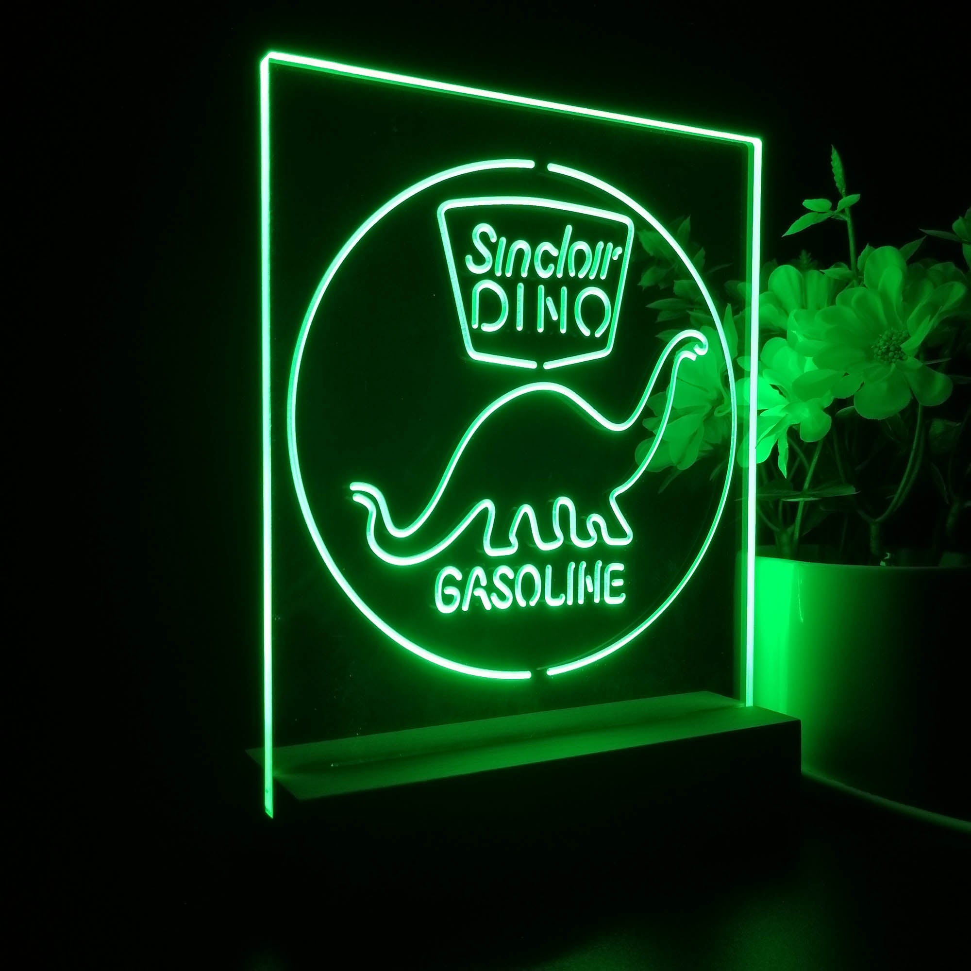 Sinclair Dinosaur Dino Night Light LED Sign