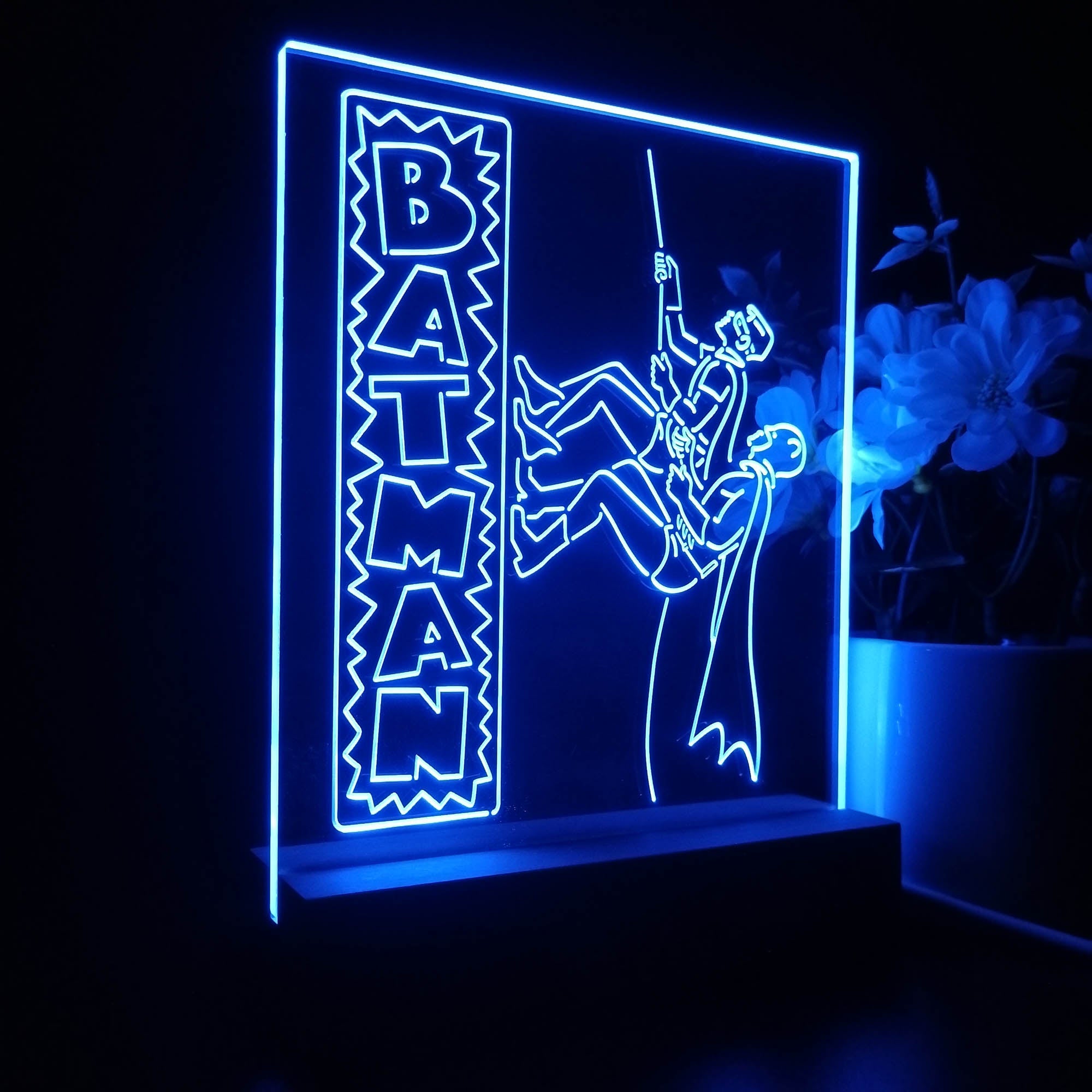 Batman & Robin Night Light LED Sign