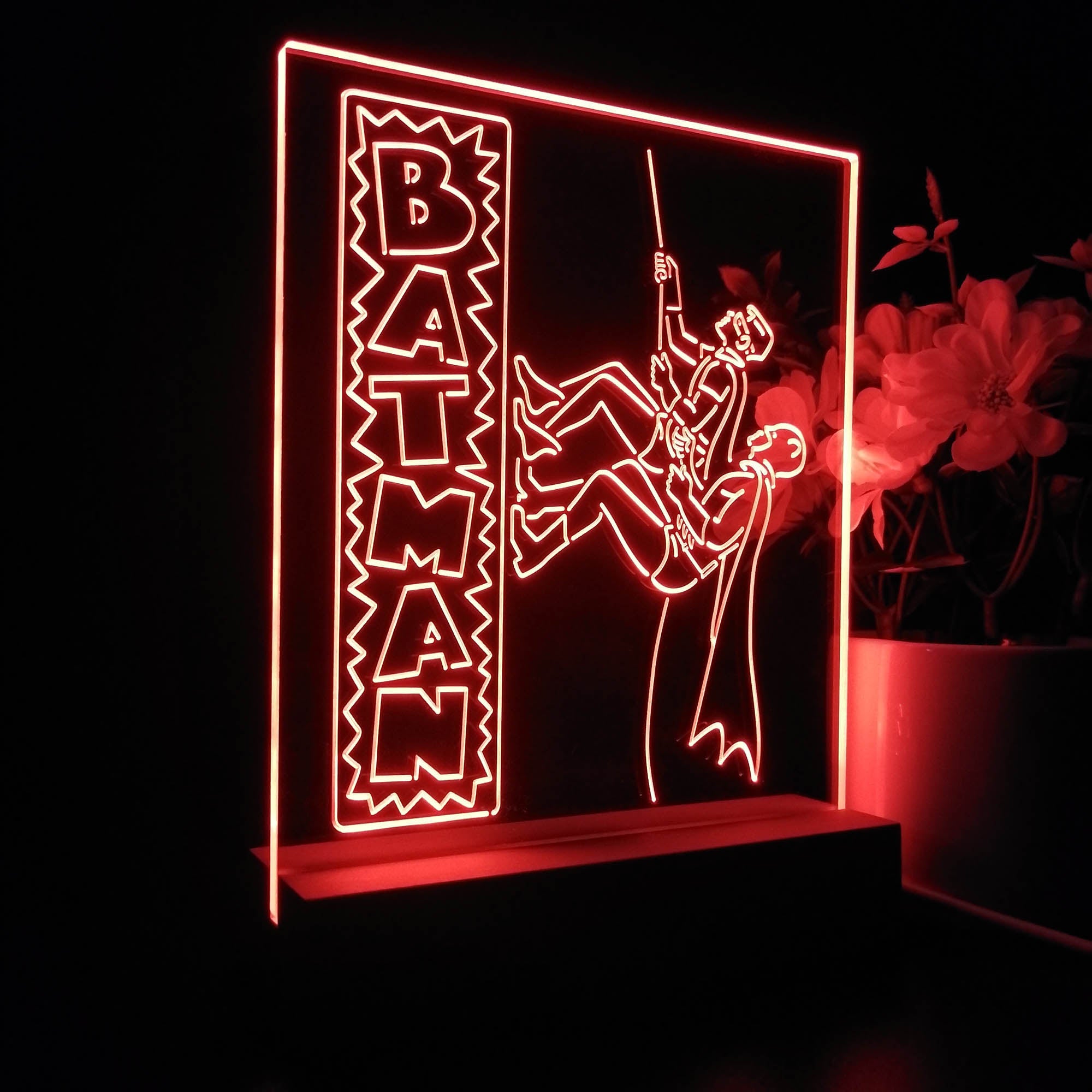 Batman & Robin Night Light LED Sign