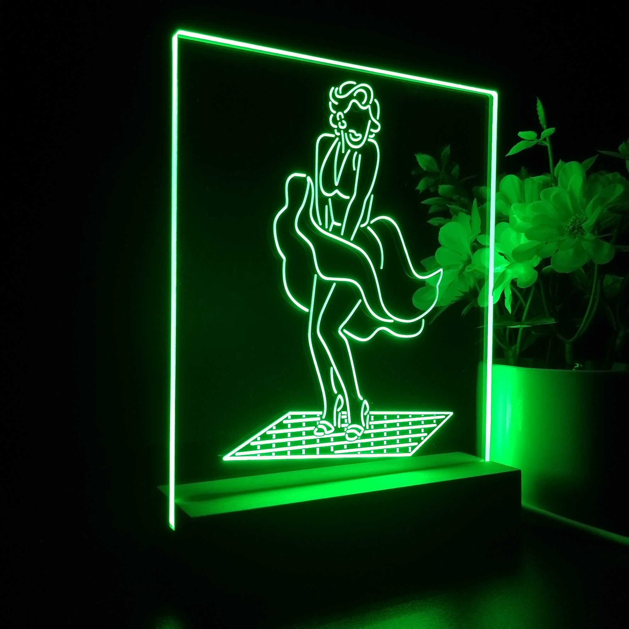 Marilyn Monroe Night Light LED Sign