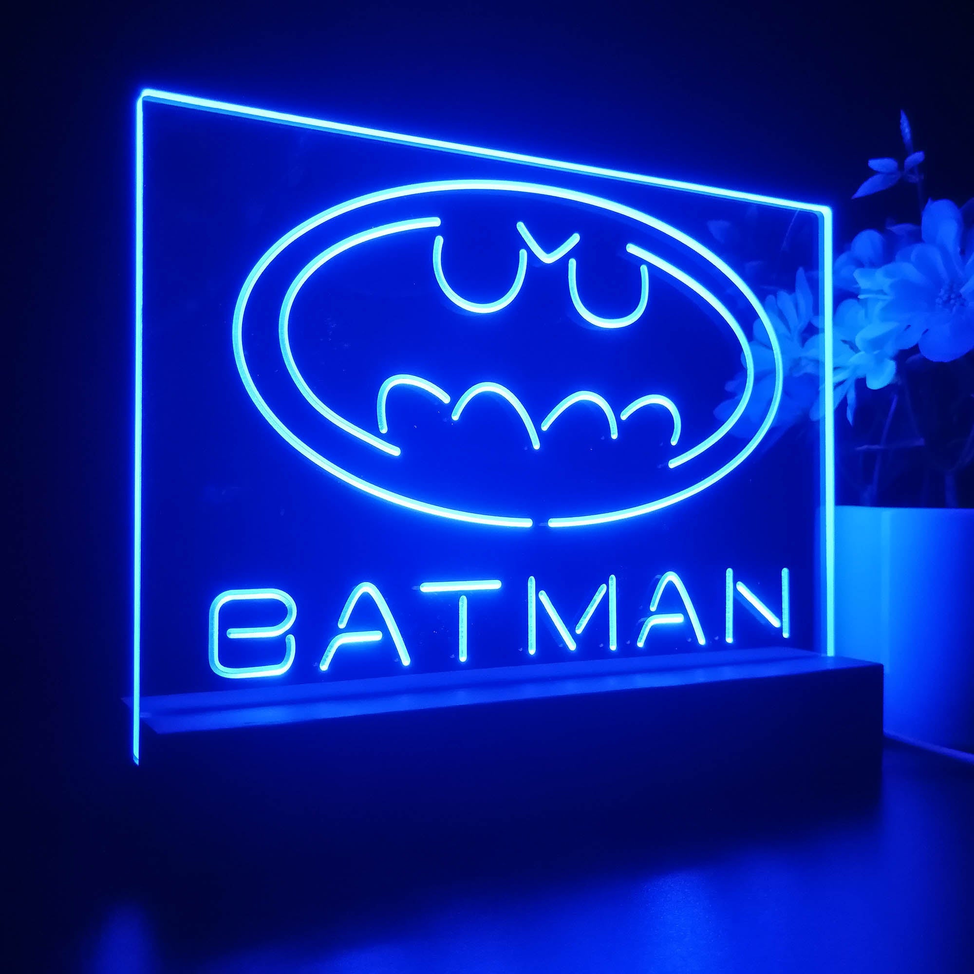 Batman Hero Night Light LED Sign