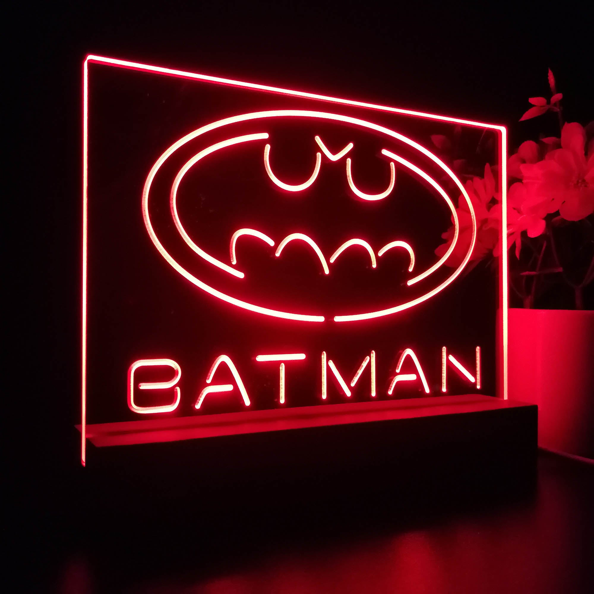 Batman Hero Night Light LED Sign