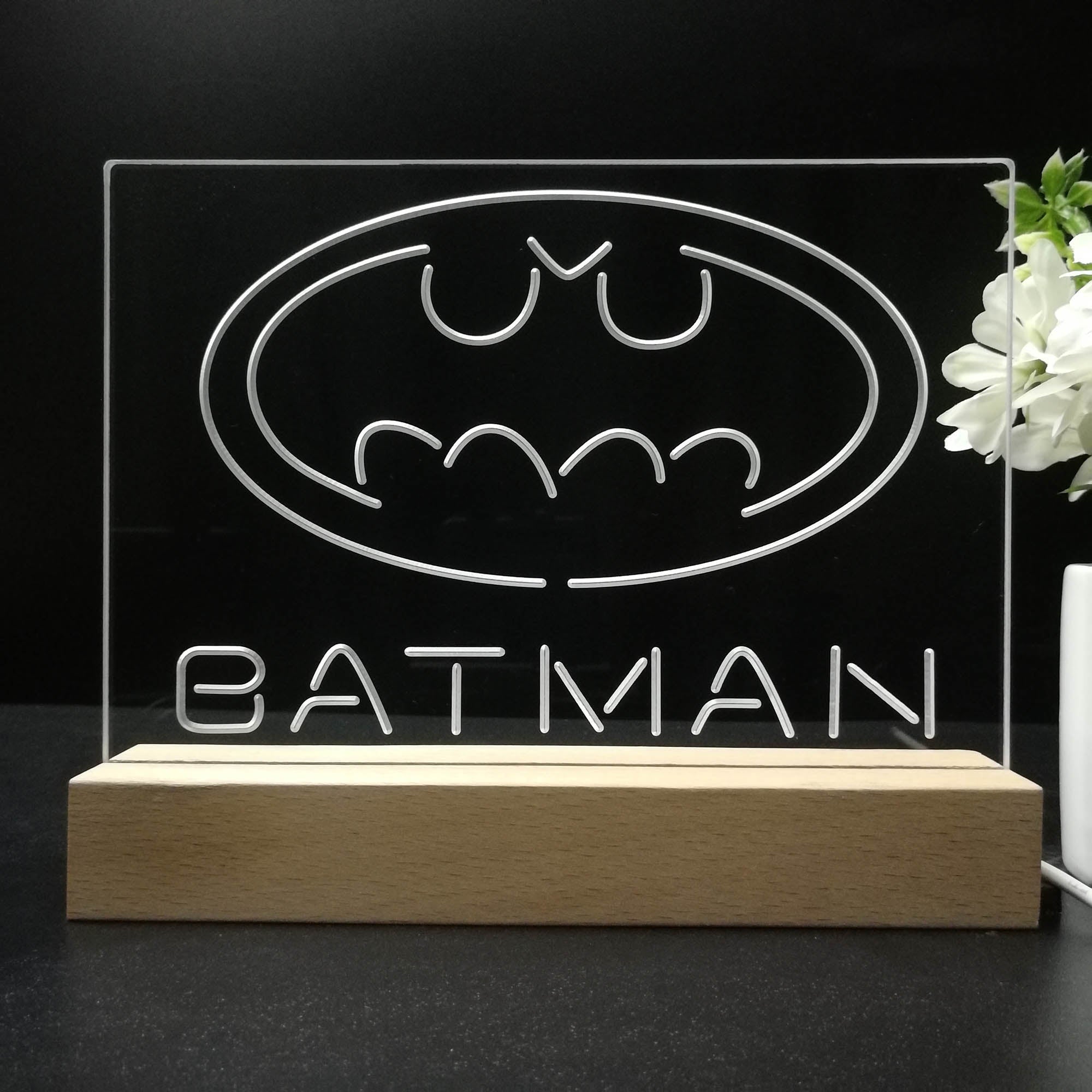 Batman Hero Night Light LED Sign