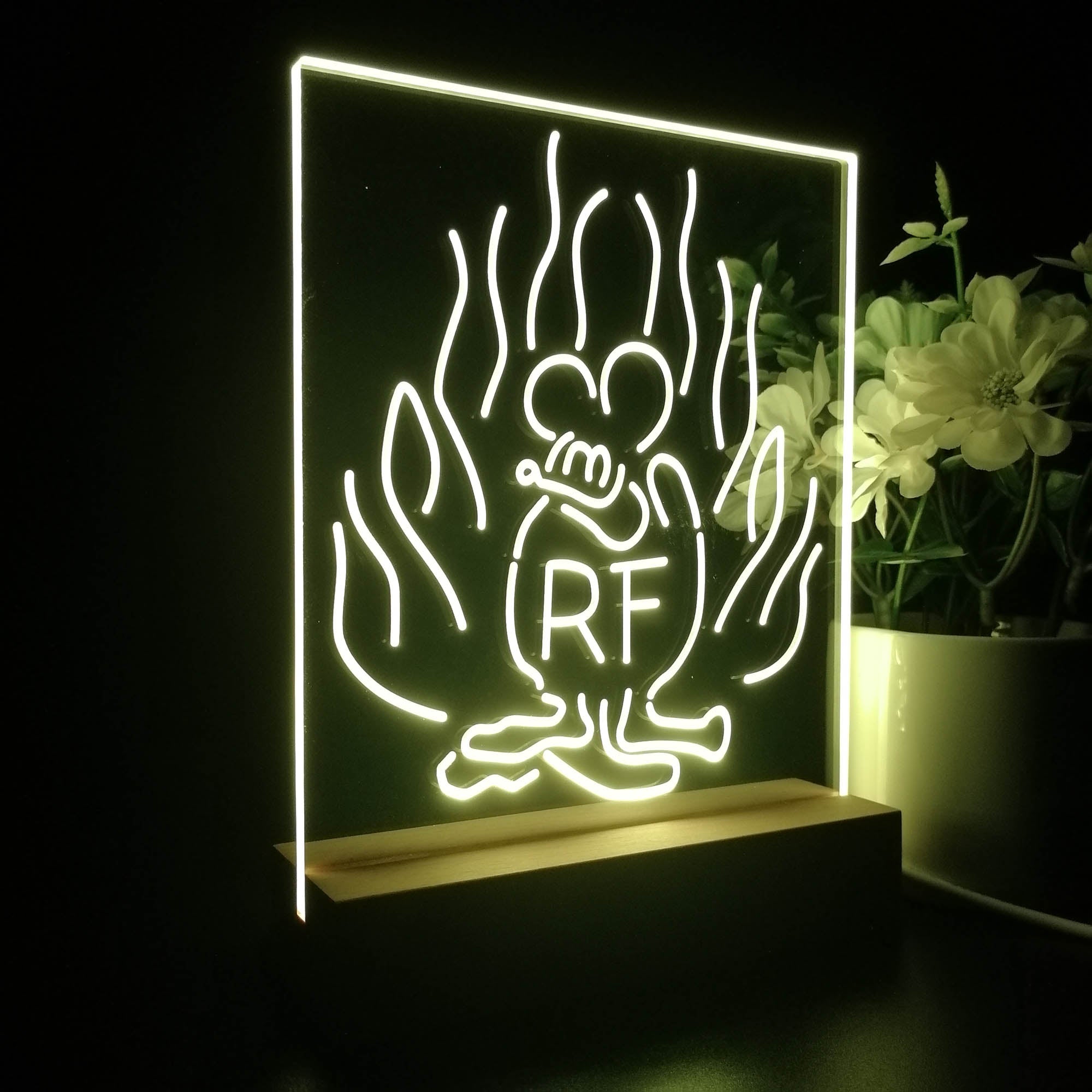 Rat Fink Game Night Light LED Sign