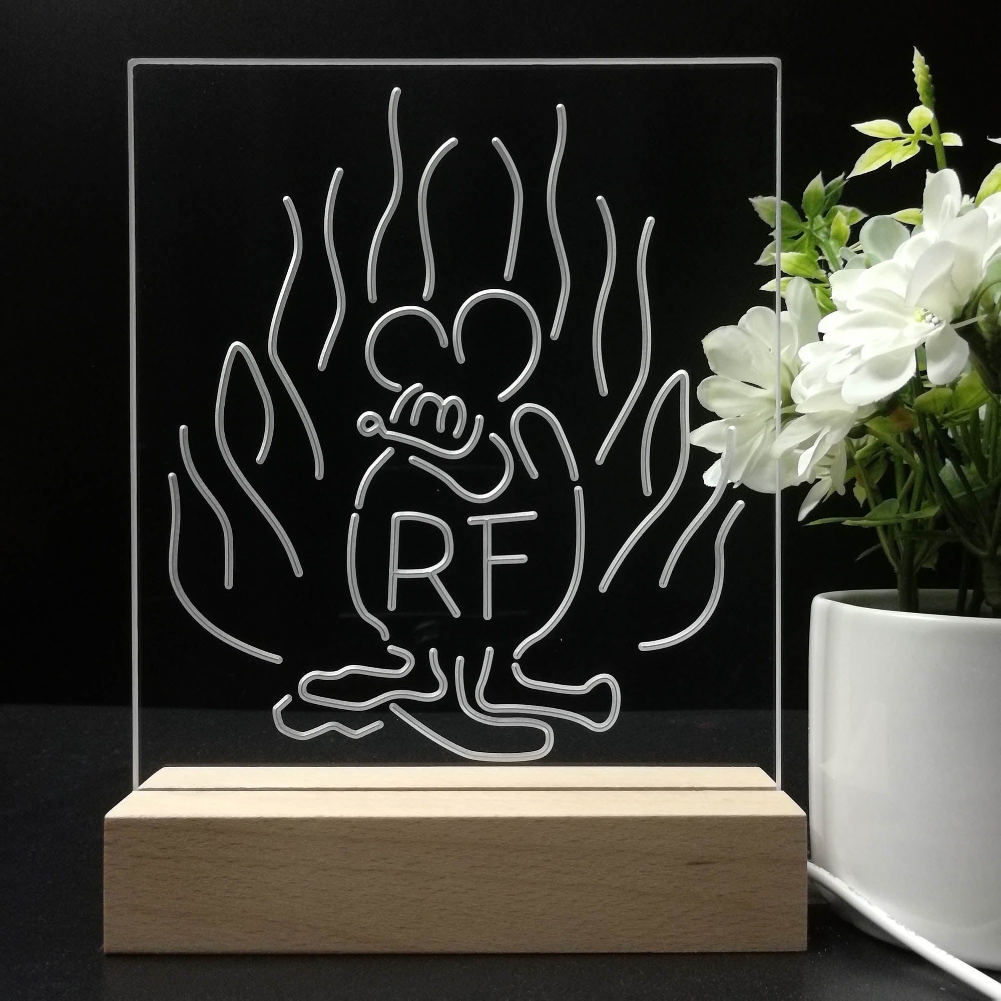 Rat Fink Game Night Light LED Sign