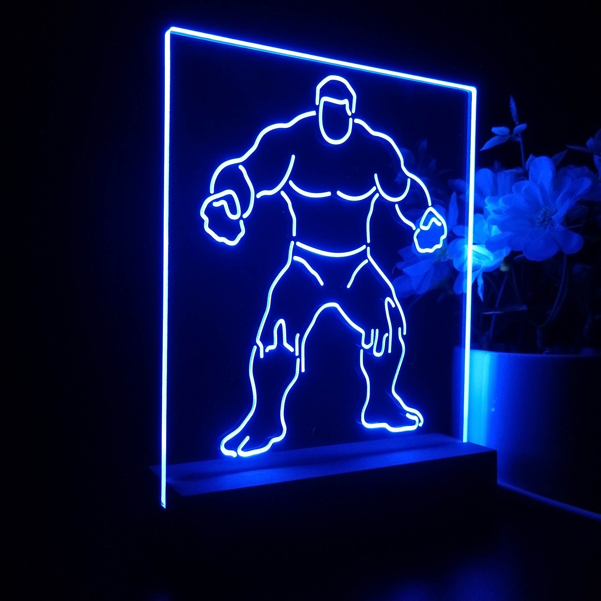 The Hulk Marvels Night Light LED Sign