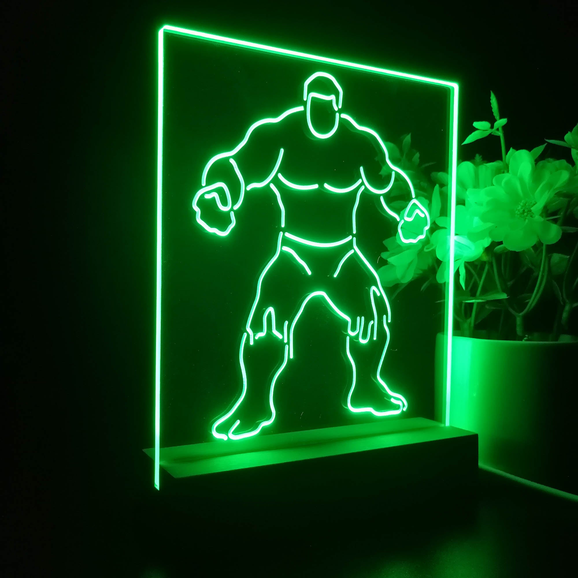 The Hulk Marvels Night Light LED Sign