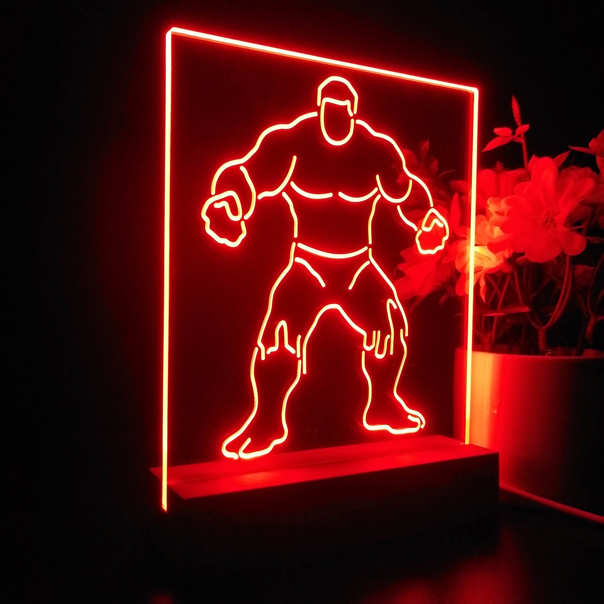 The Hulk Marvels Night Light LED Sign