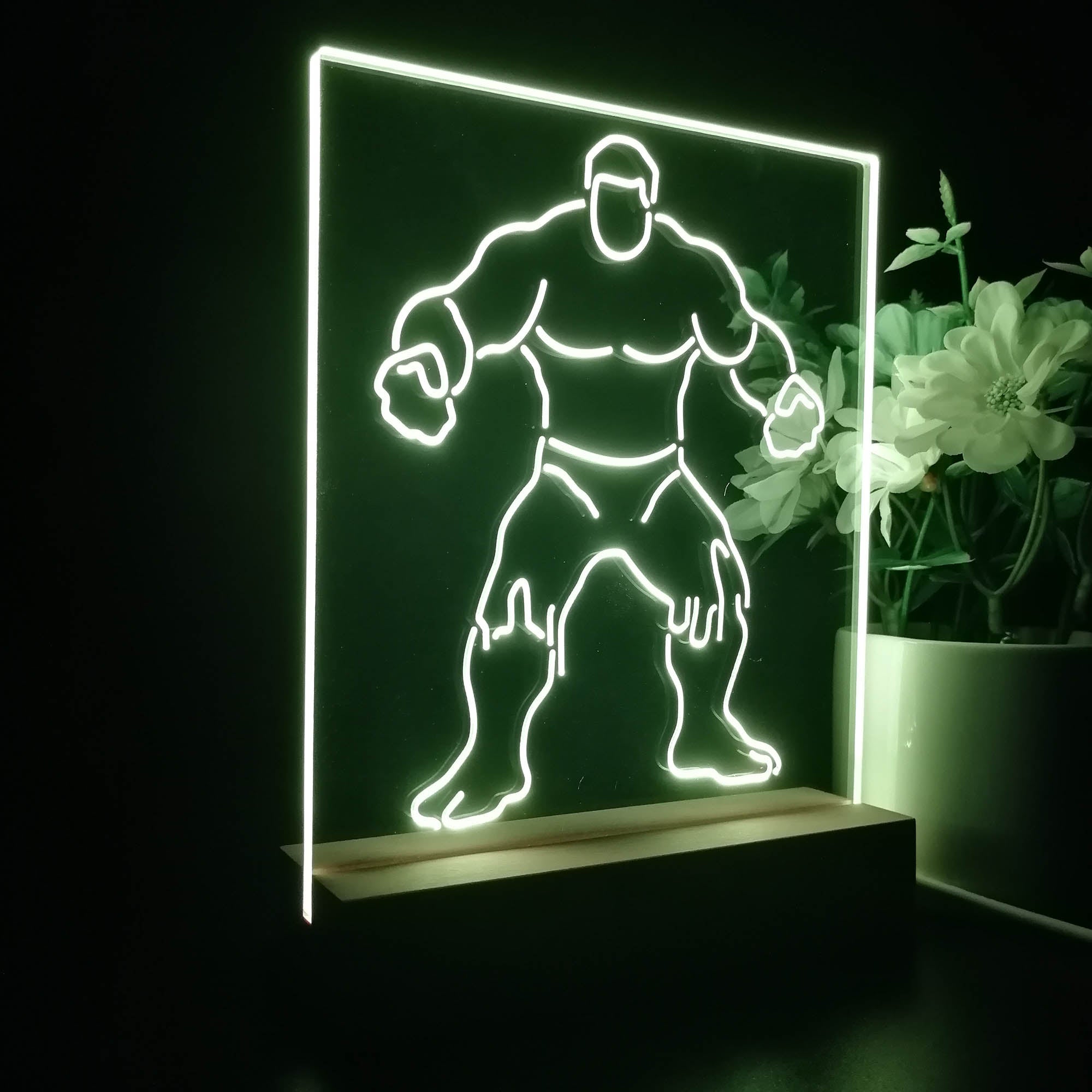 The Hulk Marvels Night Light LED Sign