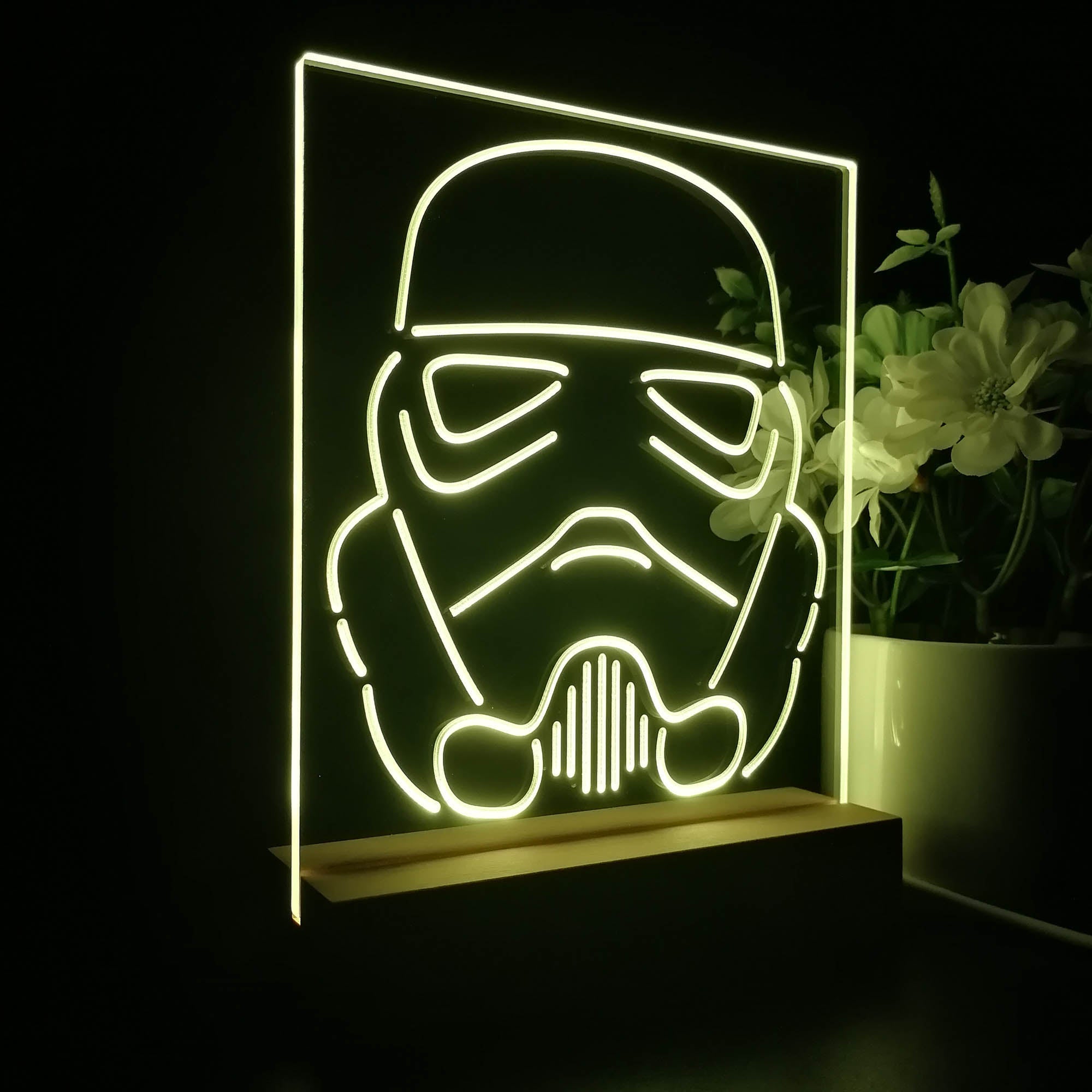 Stars Wars Stormtrooper Night Light LED Sign