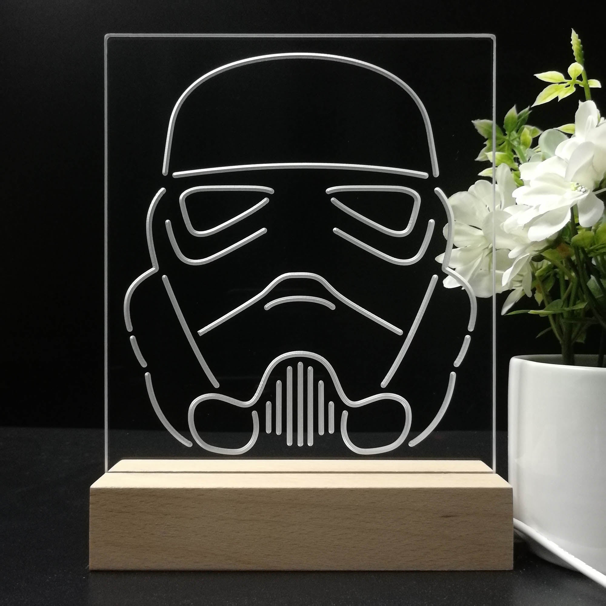 Stars Wars Stormtrooper Night Light LED Sign