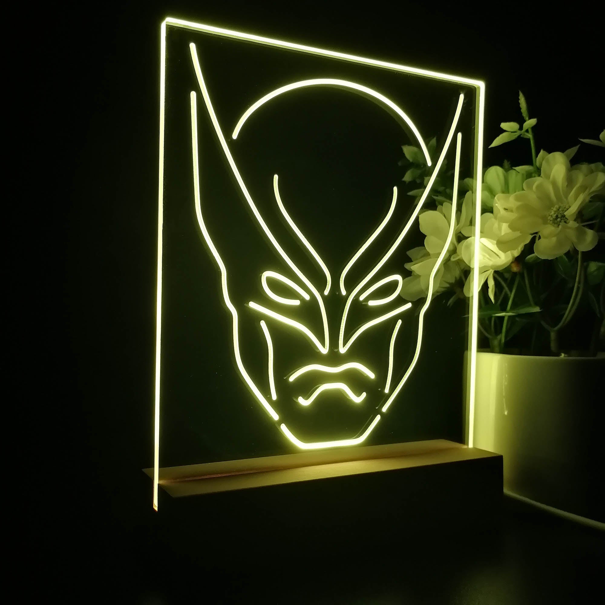 X-Men Wolverine Night Light LED Sign