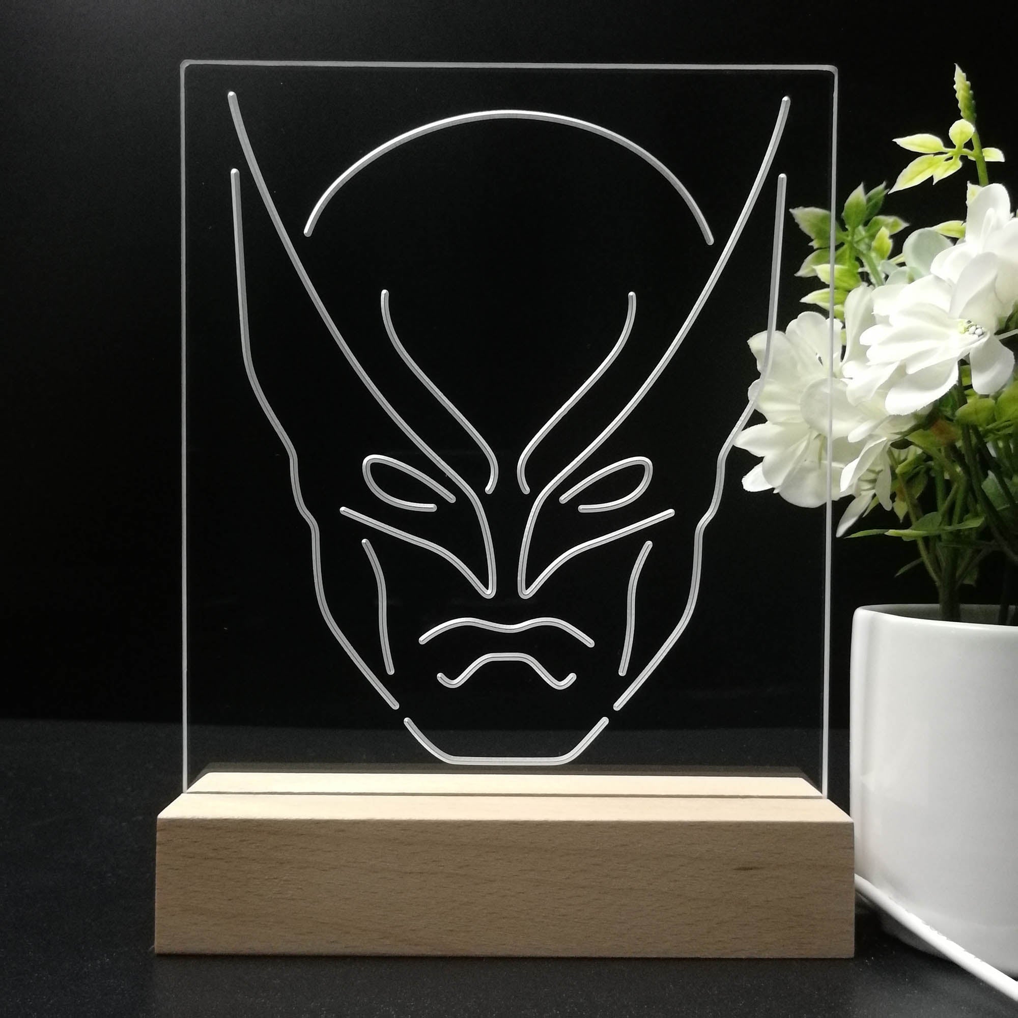 X-Men Wolverine Night Light LED Sign