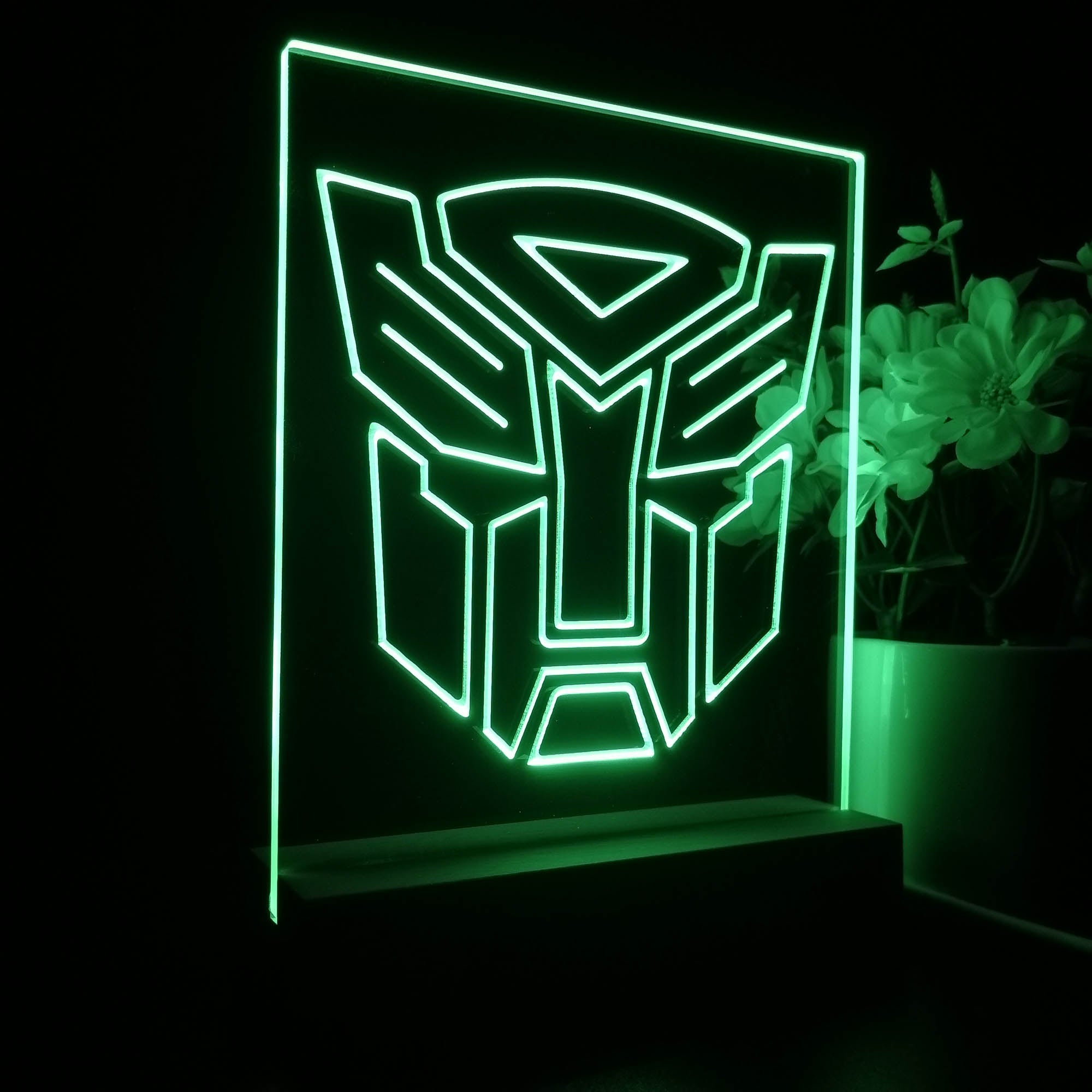 Transformers Autobots Night Light LED Sign